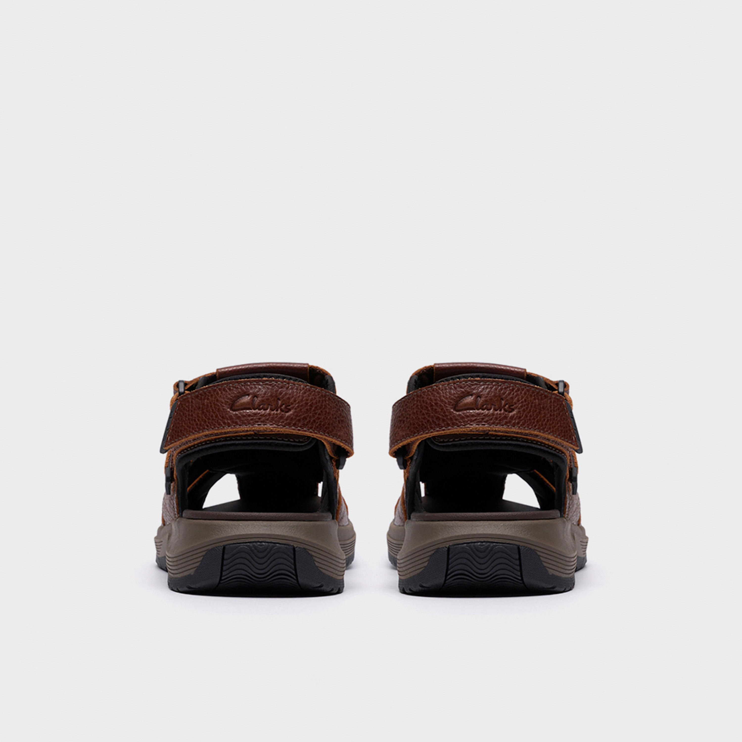 Clarks Mens Hook & Loop Guideview Cove Cross Strap Sandals | 26187589-men-shoes-sandals-image-5