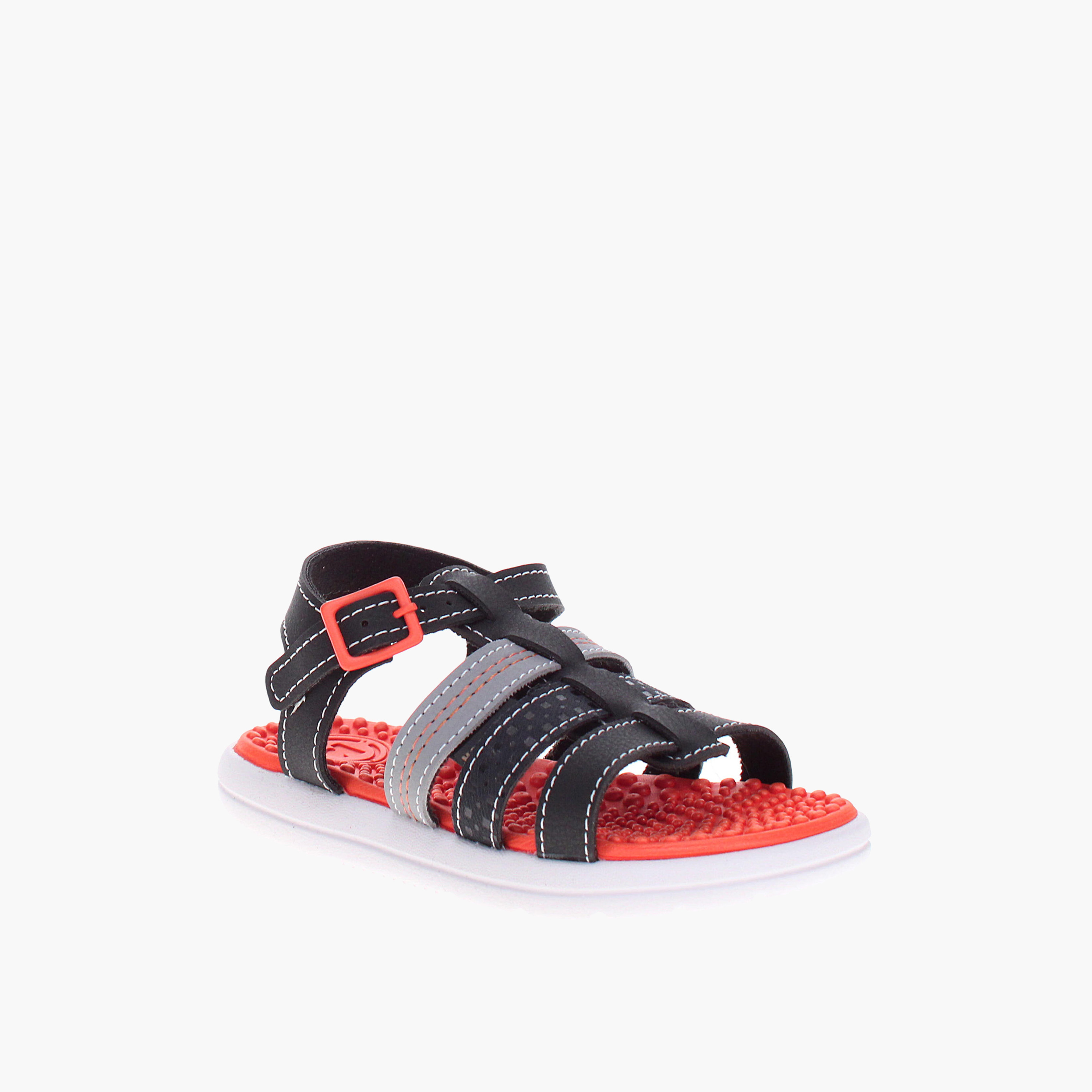 Molekinho by Geoomnii Boys Buckle Strap Xaje Strap Sandals | 2619-209-26734-72823       -boys-shoes-sandals-image-1