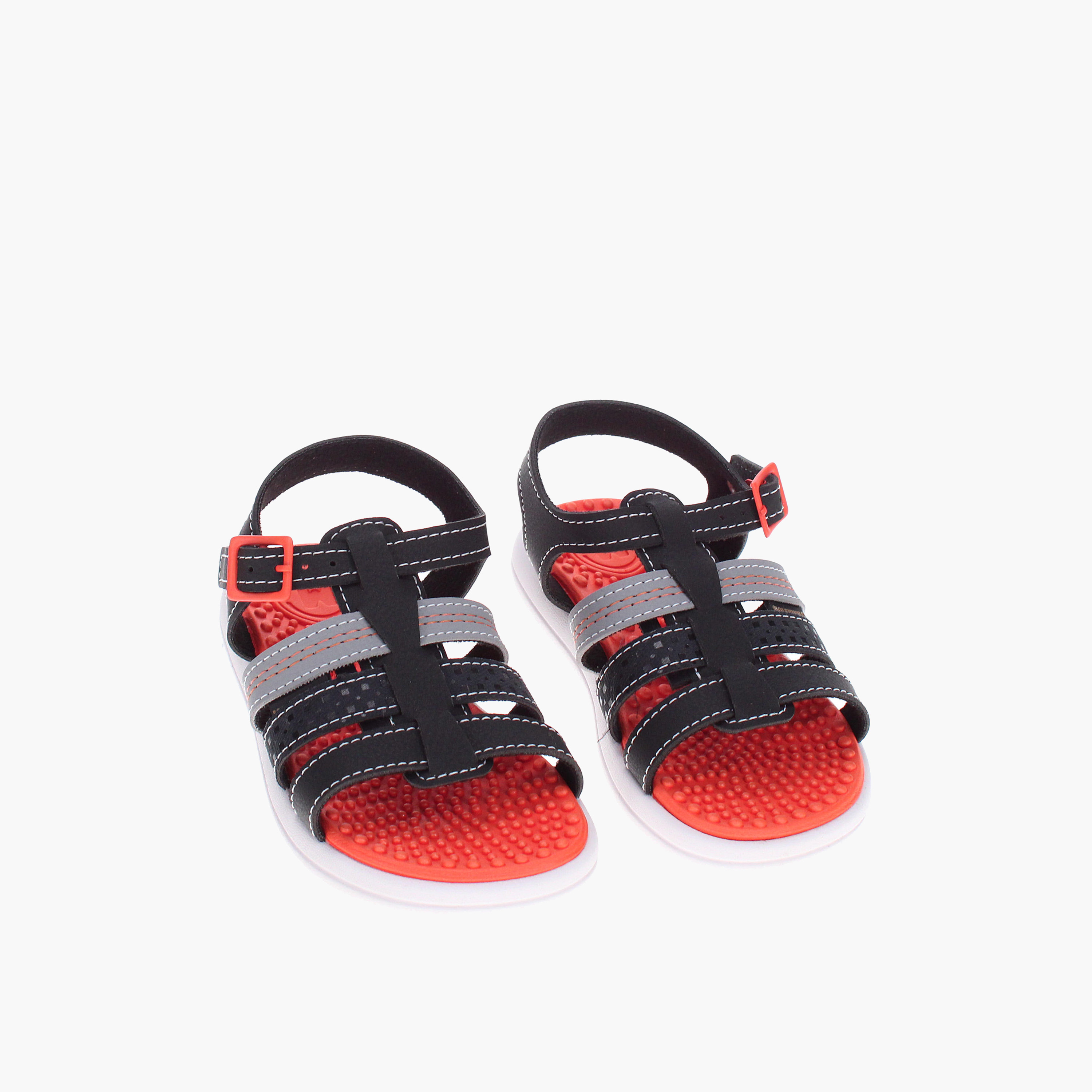 Molekinho by Geoomnii Boys Buckle Strap Xaje Strap Sandals | 2619-209-26734-72823       -boys-shoes-sandals-image-4