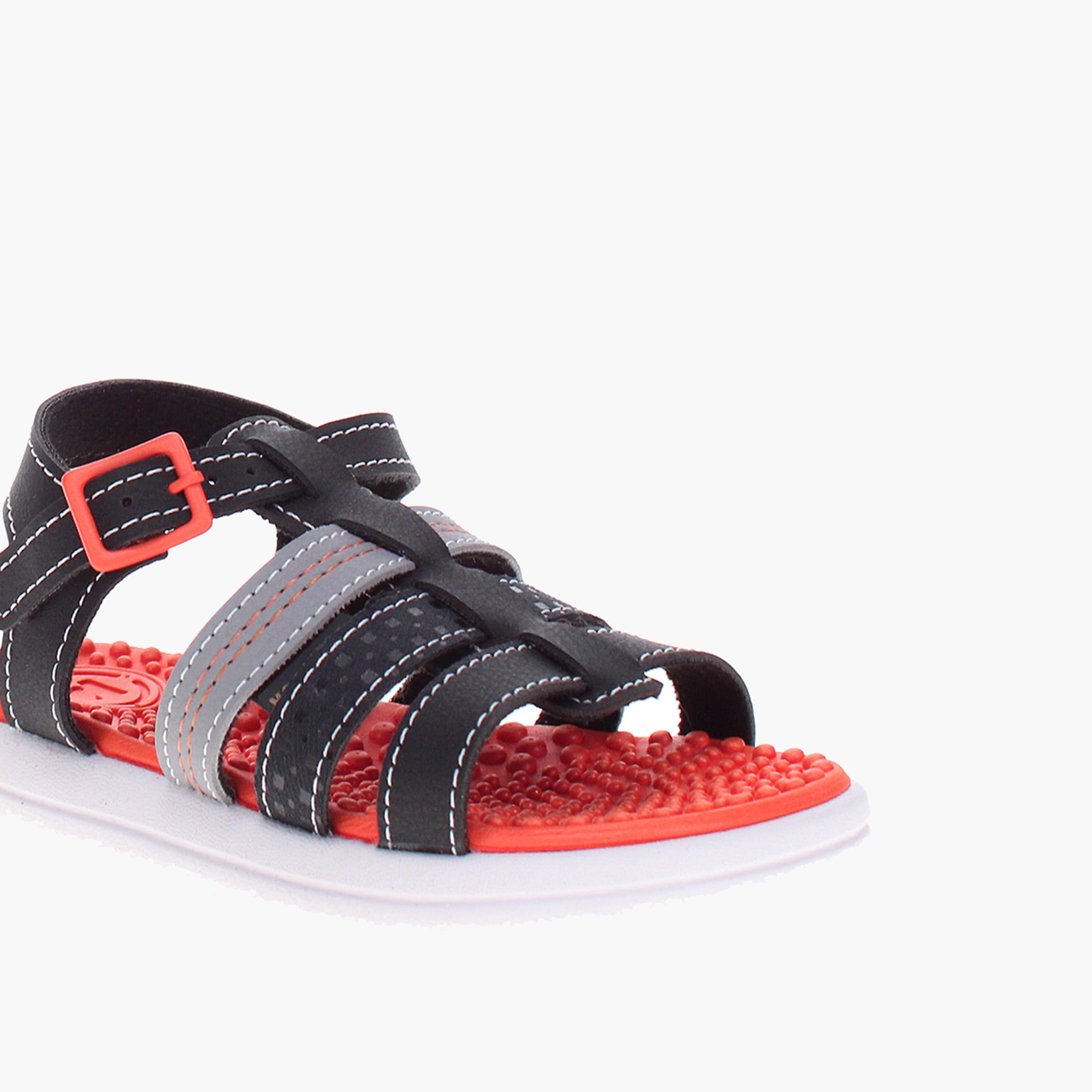 Molekinho by Geoomnii Boys Buckle Strap Xaje Strap Sandals | 2619-209-26734-72823       -boys-shoes-sandals-image-5
