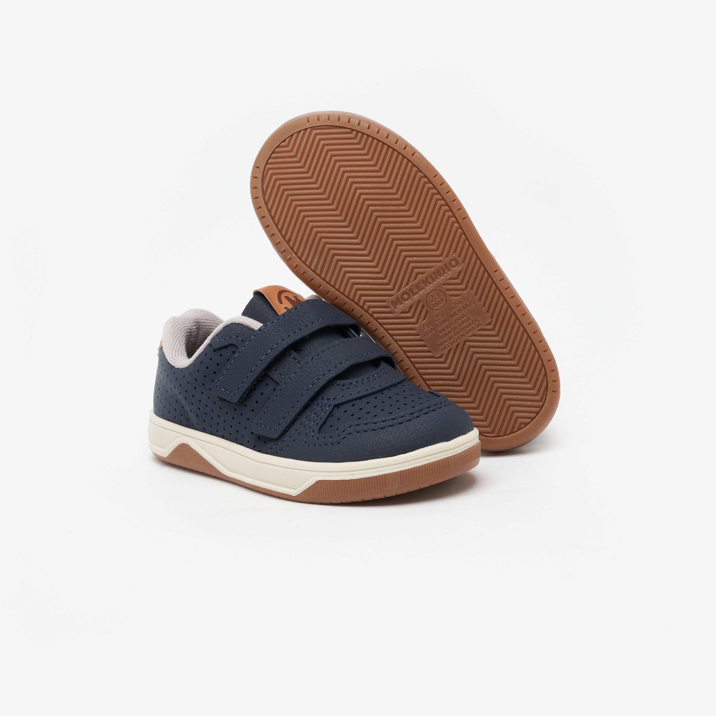 2623-102-14909 | حذاء رياضي ذو مثقوب للأطفال من موليكينهو مع مزود بشريط فيلكرو-boys-shoes-sneakers-image-12