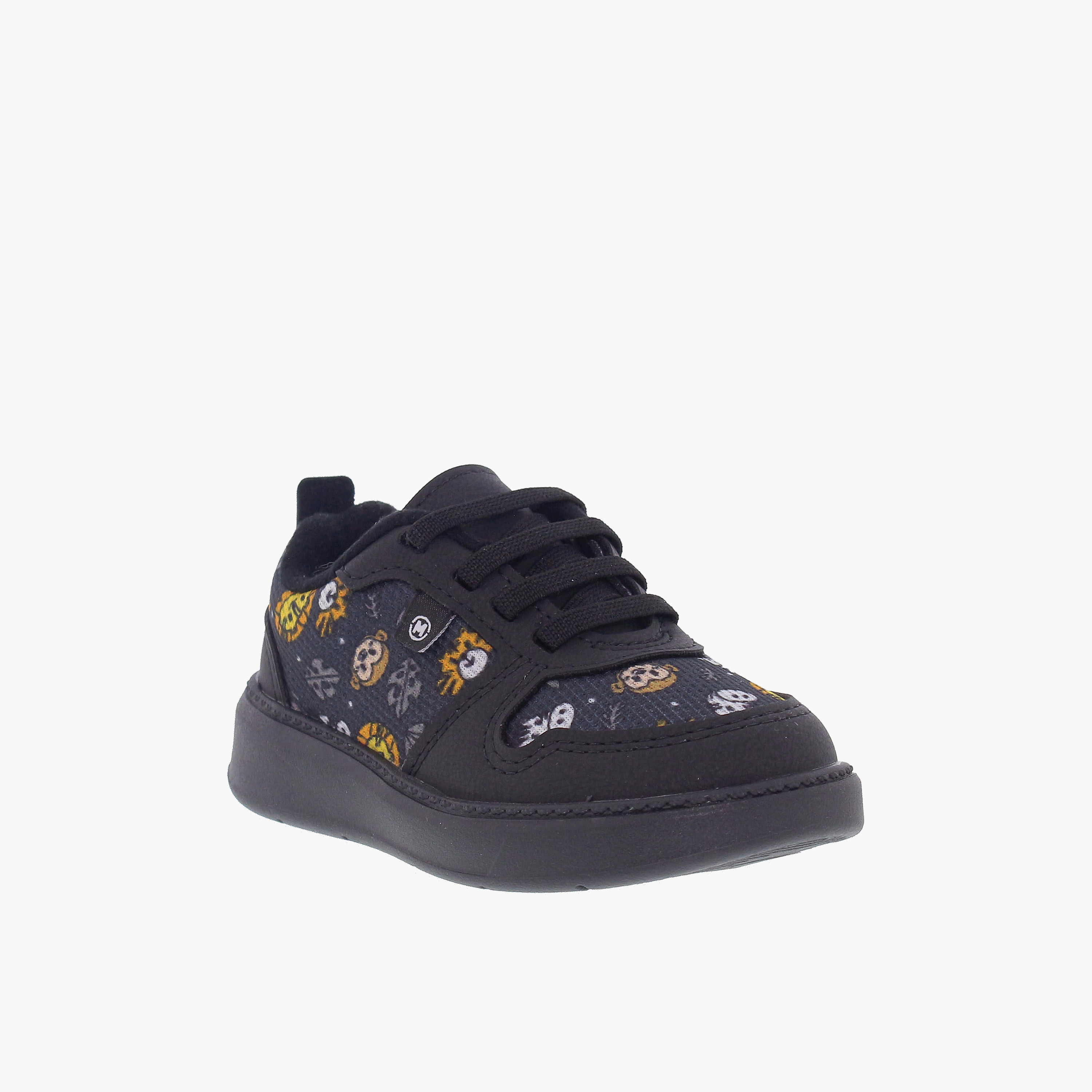 Molekinho by Geoomnii Baby Boy Lace-Up Christopher Ankle Sneakers | 2631-115-30136-94691       -baby-boys-shoes-closedshoes-image-1