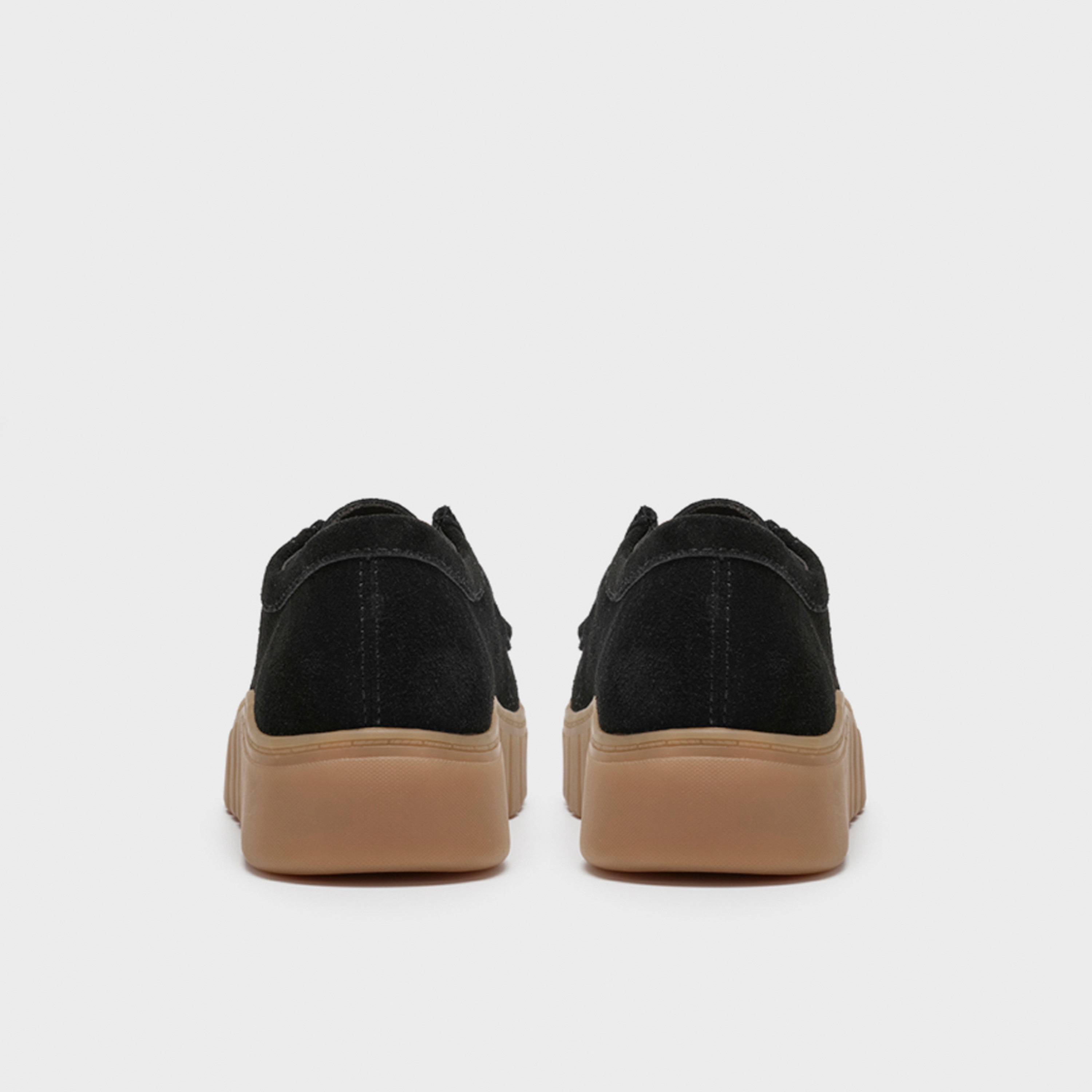 Clarks Women's Suede Lace-Up Low-Ankle Sneakers | 26320192-women-shoes-sneakers-image-3
