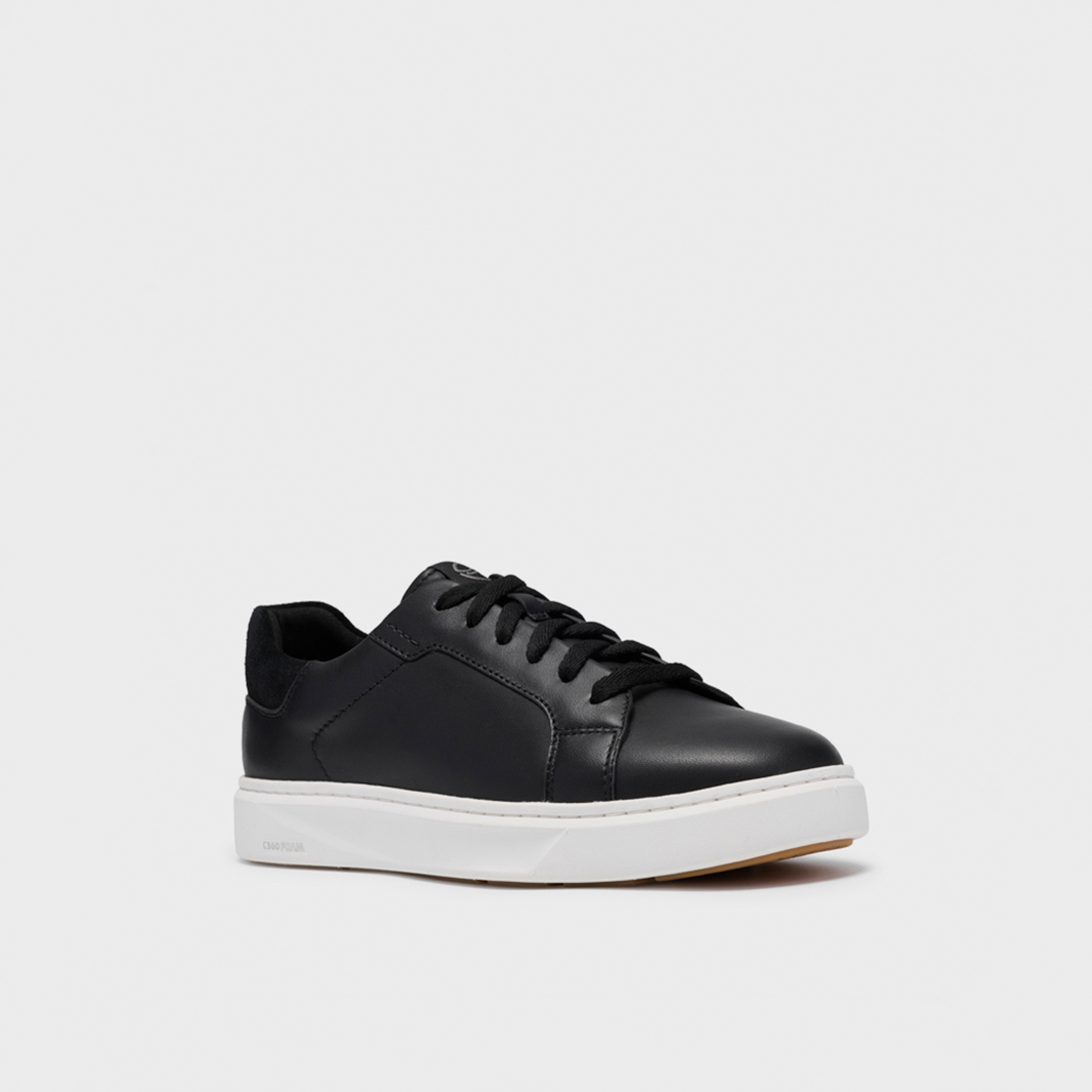 Clarks Women's Leather Lace-Up Low-Ankle Sneakers | 26320233-women-shoes-sneakers-image-1