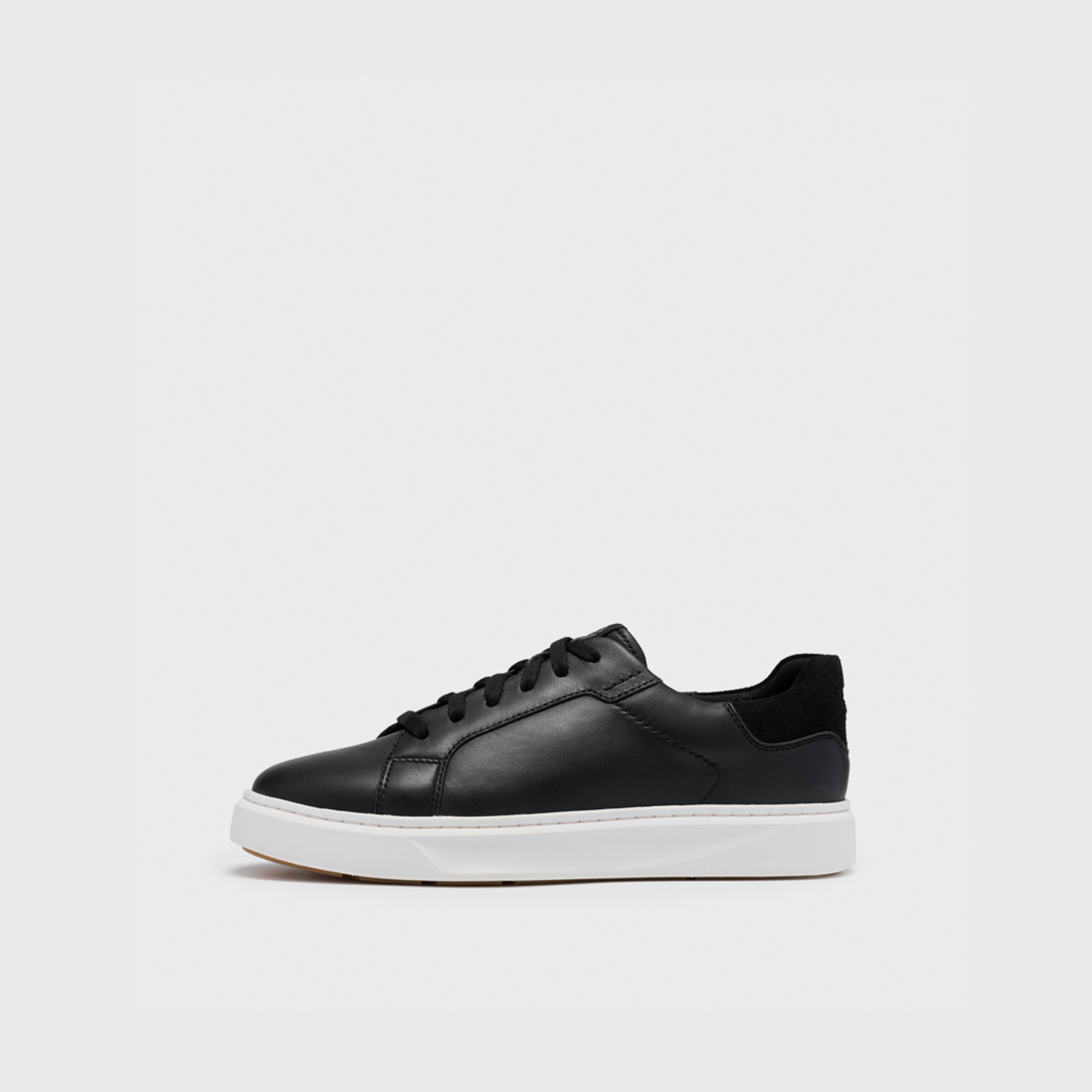 Clarks Women's Leather Lace-Up Low-Ankle Sneakers | 26320233-women-shoes-sneakers-image-2