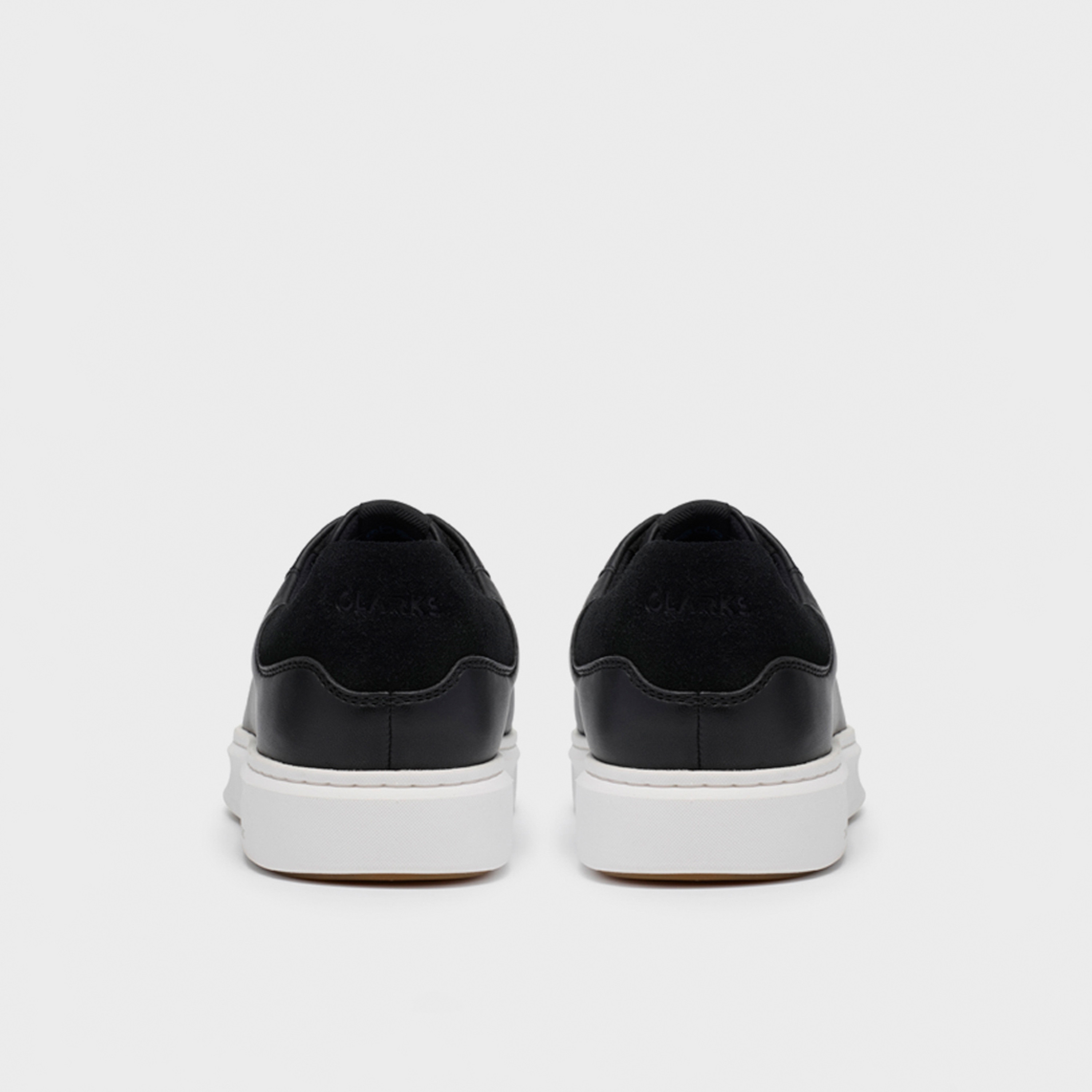 Clarks Women's Leather Lace-Up Low-Ankle Sneakers | 26320233-women-shoes-sneakers-image-3