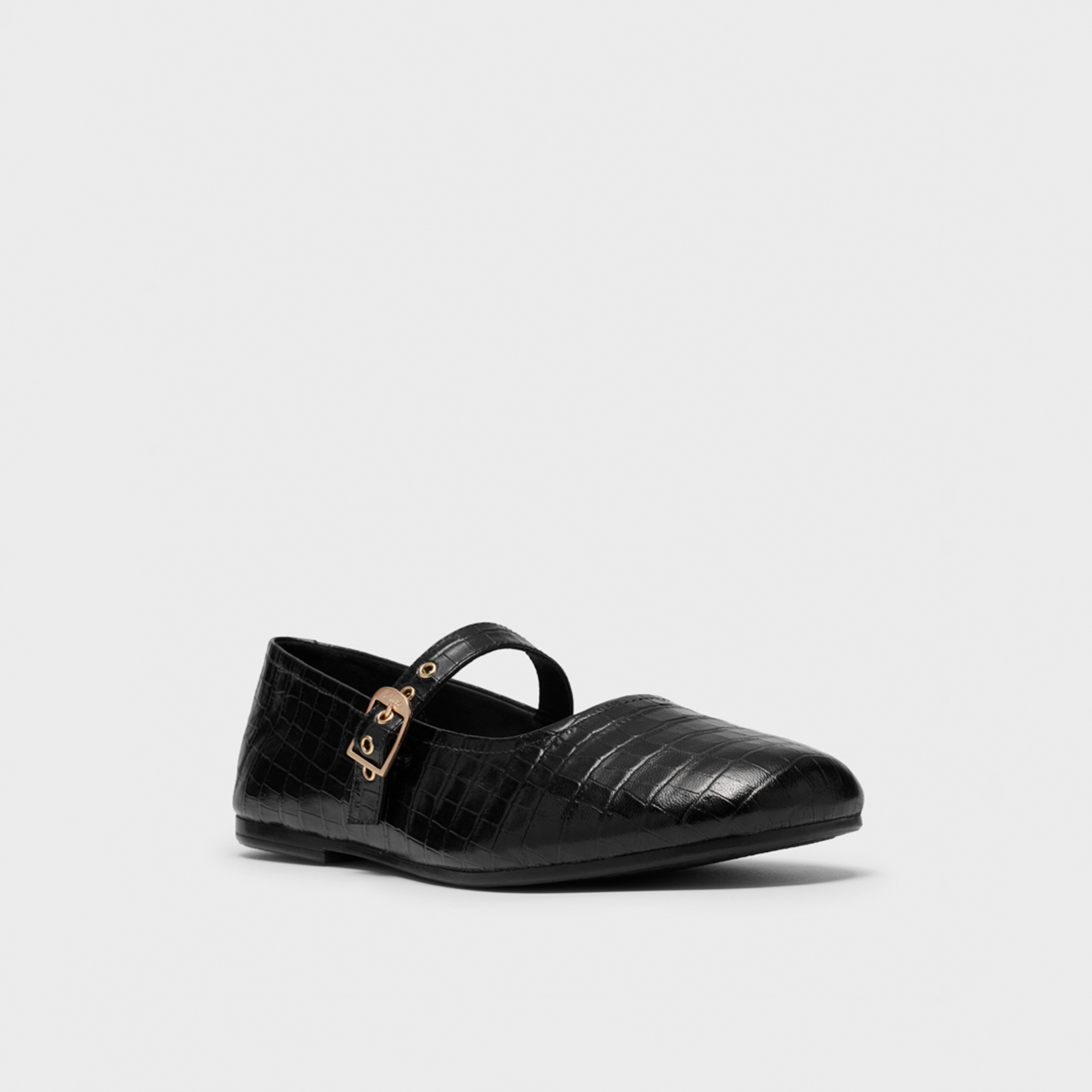Clarks Women's Leather Buckle Mary Jane Shoes | 26320258-women-shoes-ballerinas-image-1