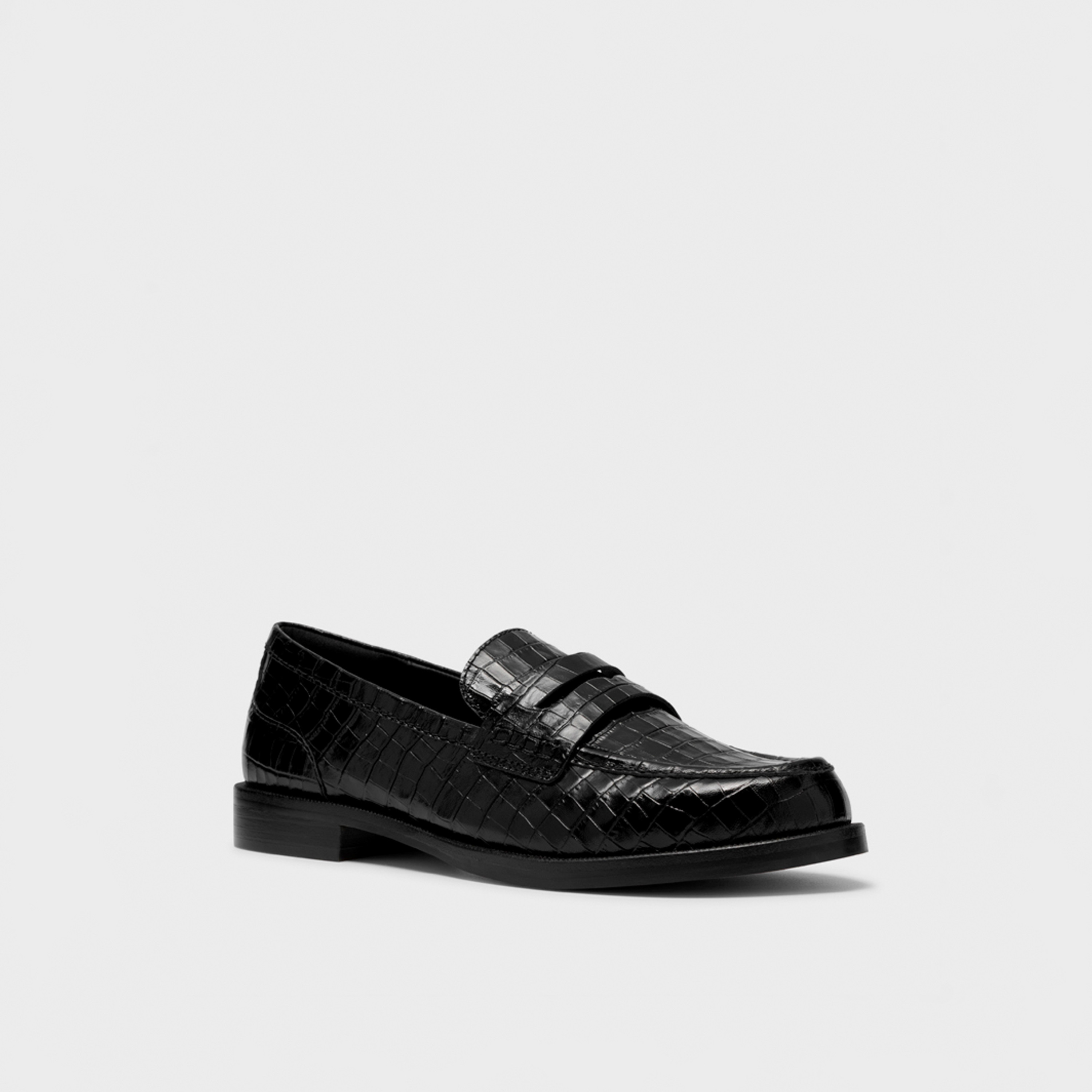 Clarks Women's Leather Slip-On Loafers with Block Heels | 26320277-women-shoes-loafersandmoccasins-image-1