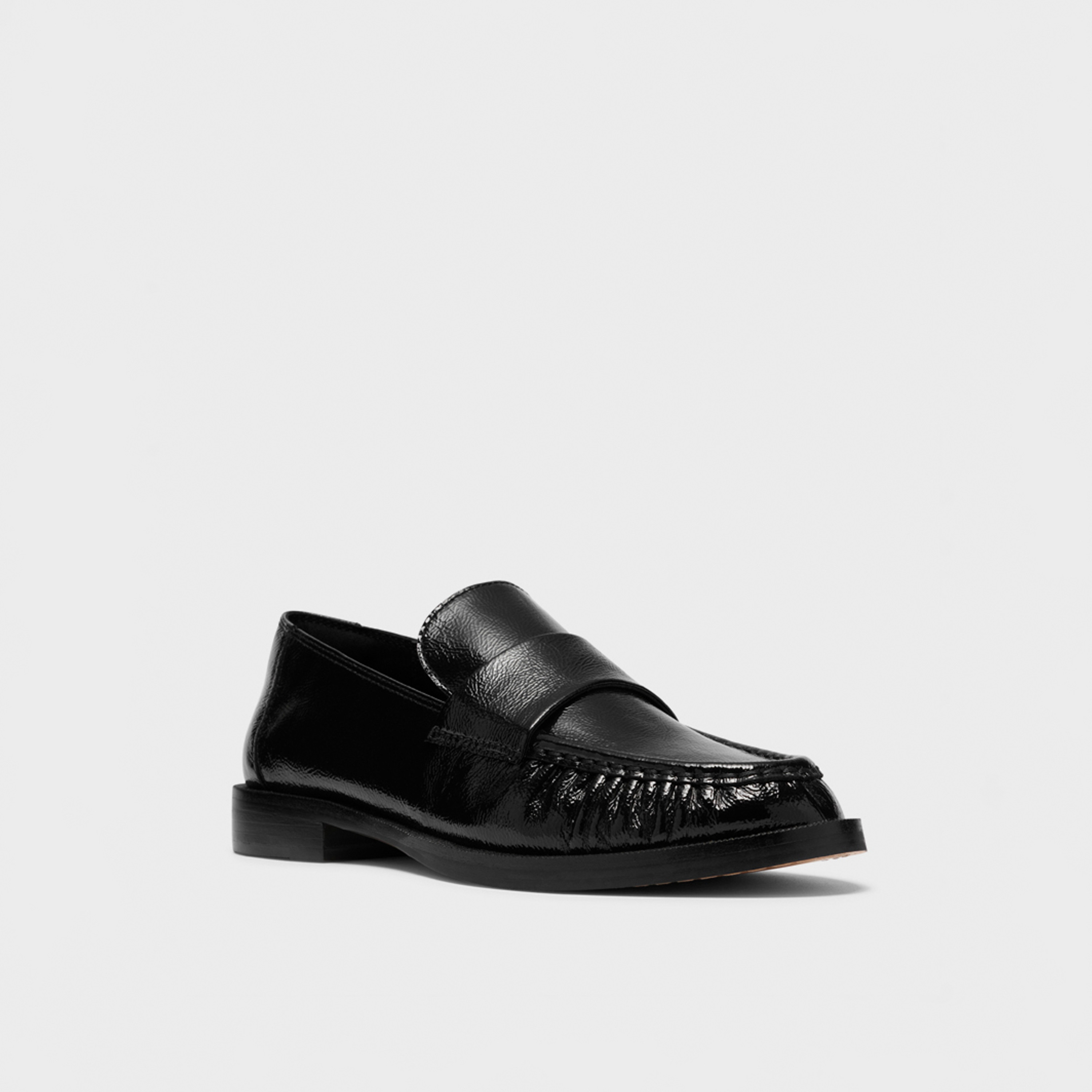 Clarks Women's Leather Slip-On Loafers with Block Heels | 26320278-women-shoes-loafersandmoccasins-image-1