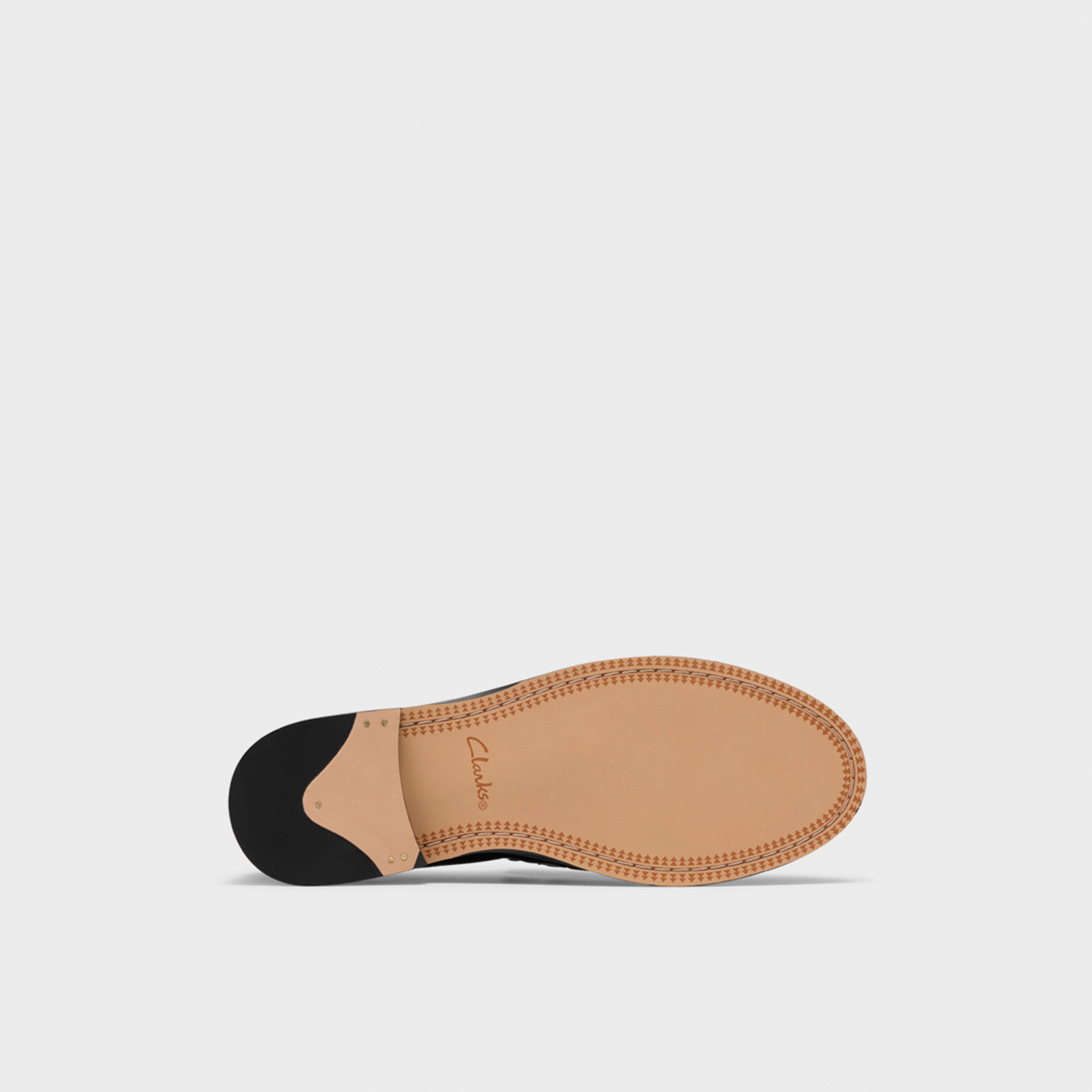 Clarks Women's Leather Slip-On Loafers with Block Heels | 26320278-women-shoes-loafersandmoccasins-image-4