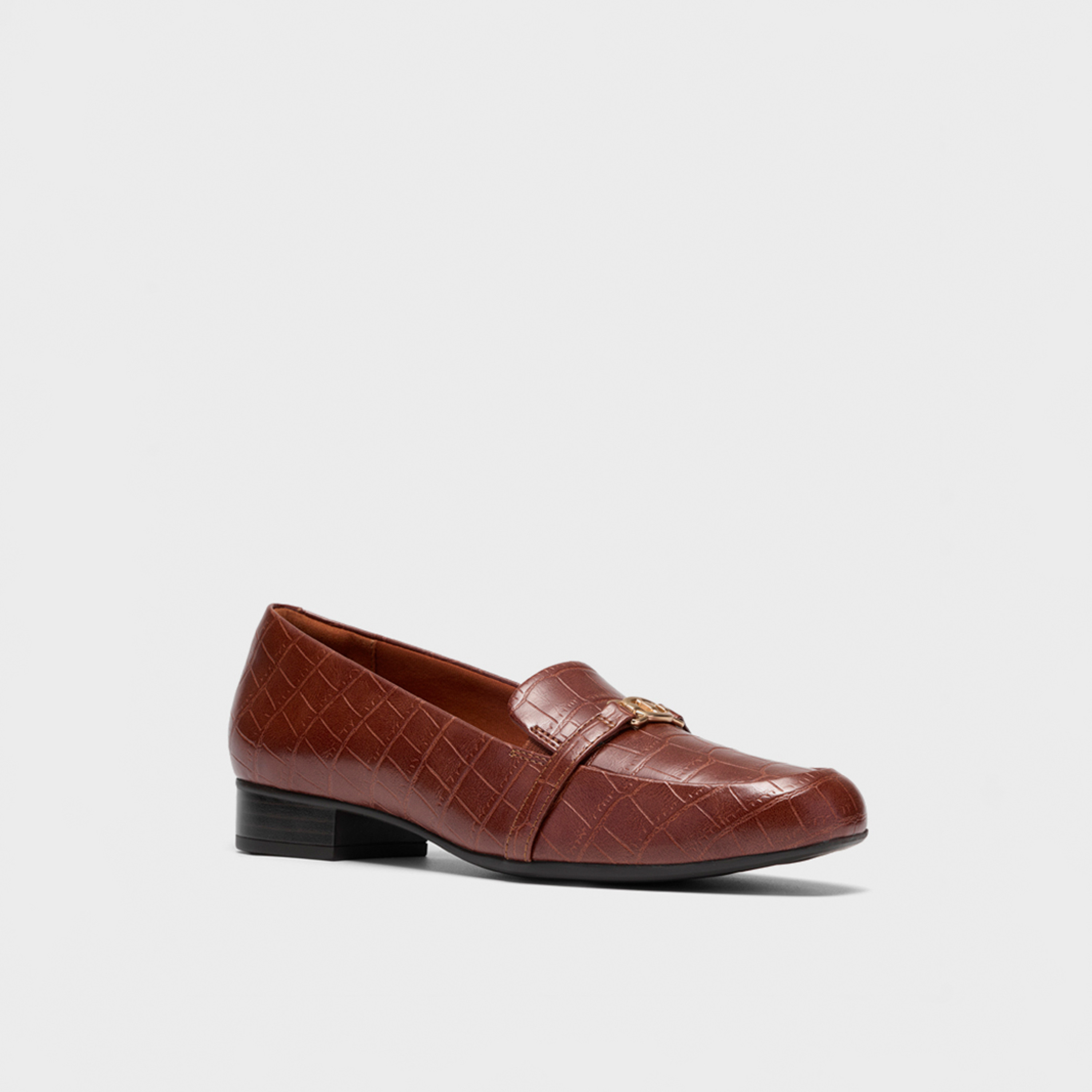 Clarks Women's Synthetic Slip-On Loafers with Block Heels | 26328258-women-shoes-loafersandmoccasins-image-1