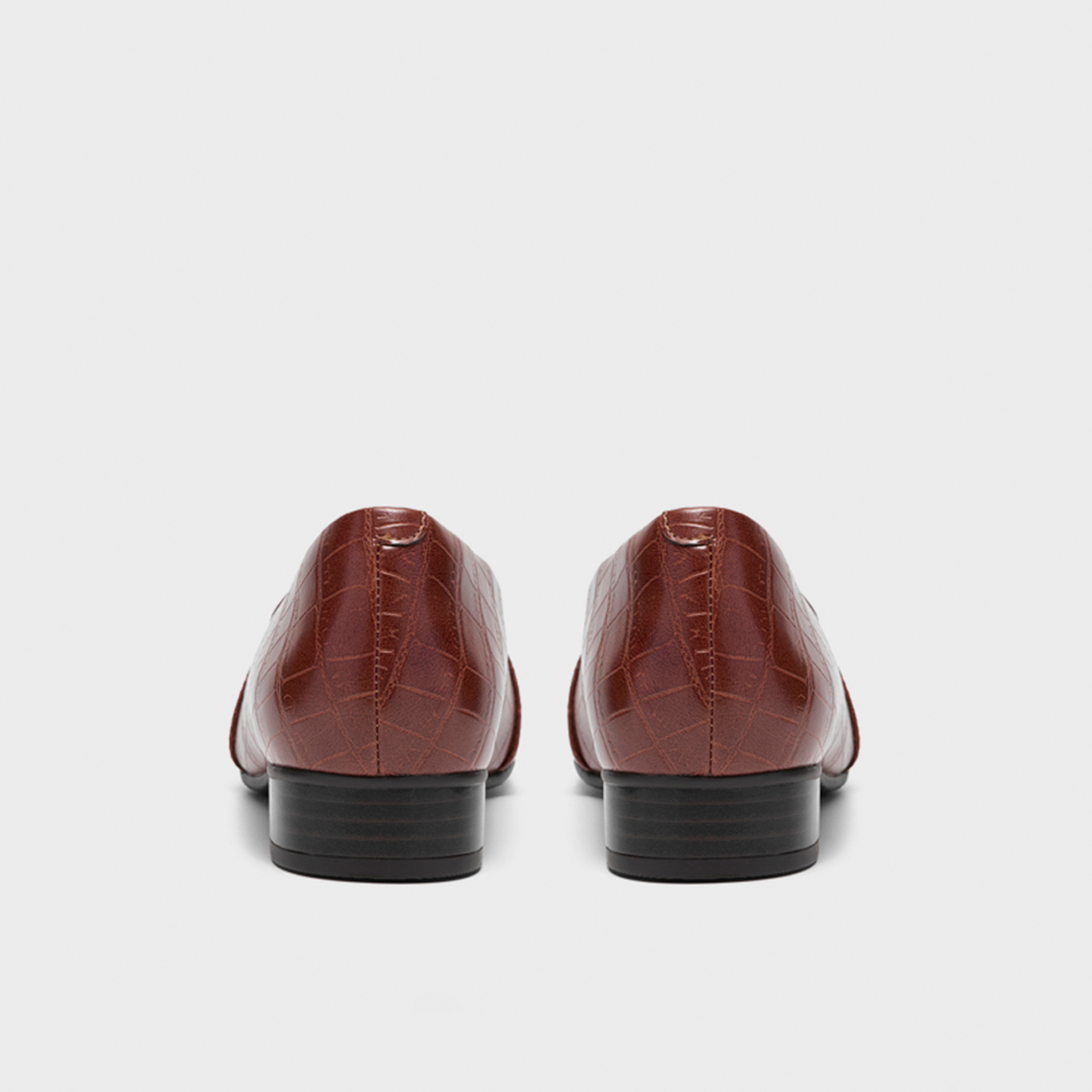 Clarks Women's Synthetic Slip-On Loafers with Block Heels | 26328258-women-shoes-loafersandmoccasins-image-3