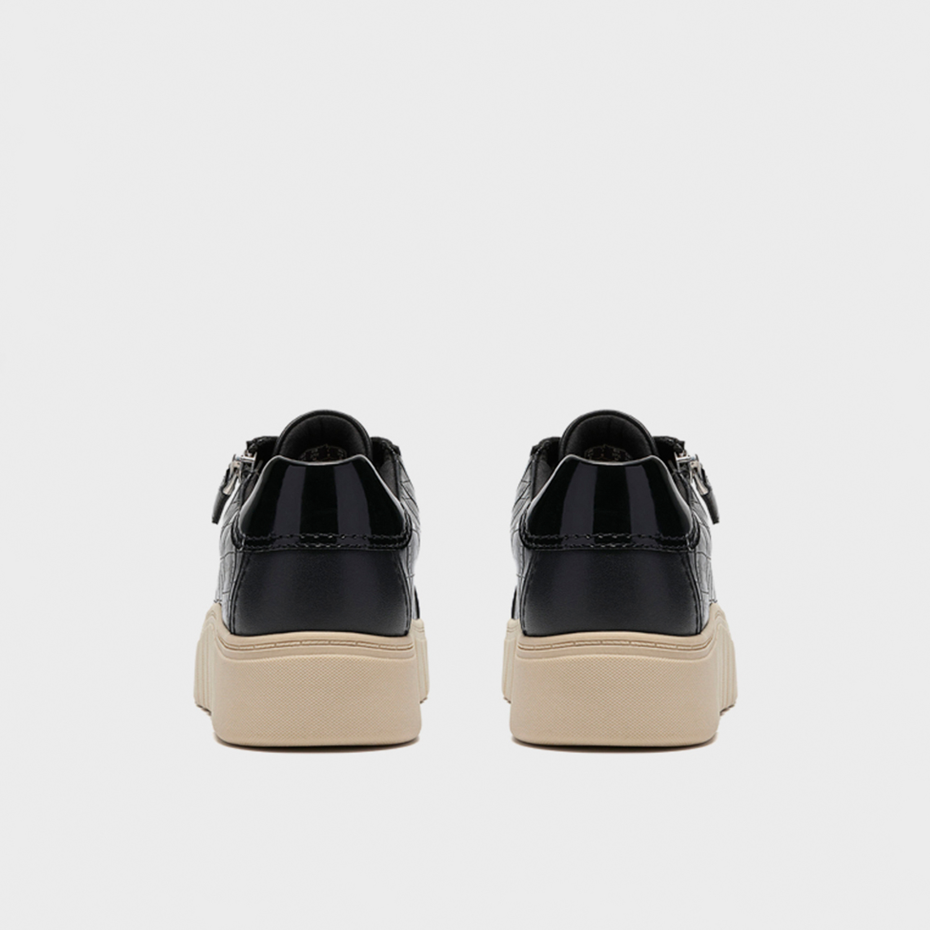 Clarks Women's Leather Lace-Up Low-Ankle Sneakers | 26328336-women-shoes-sneakers-image-3