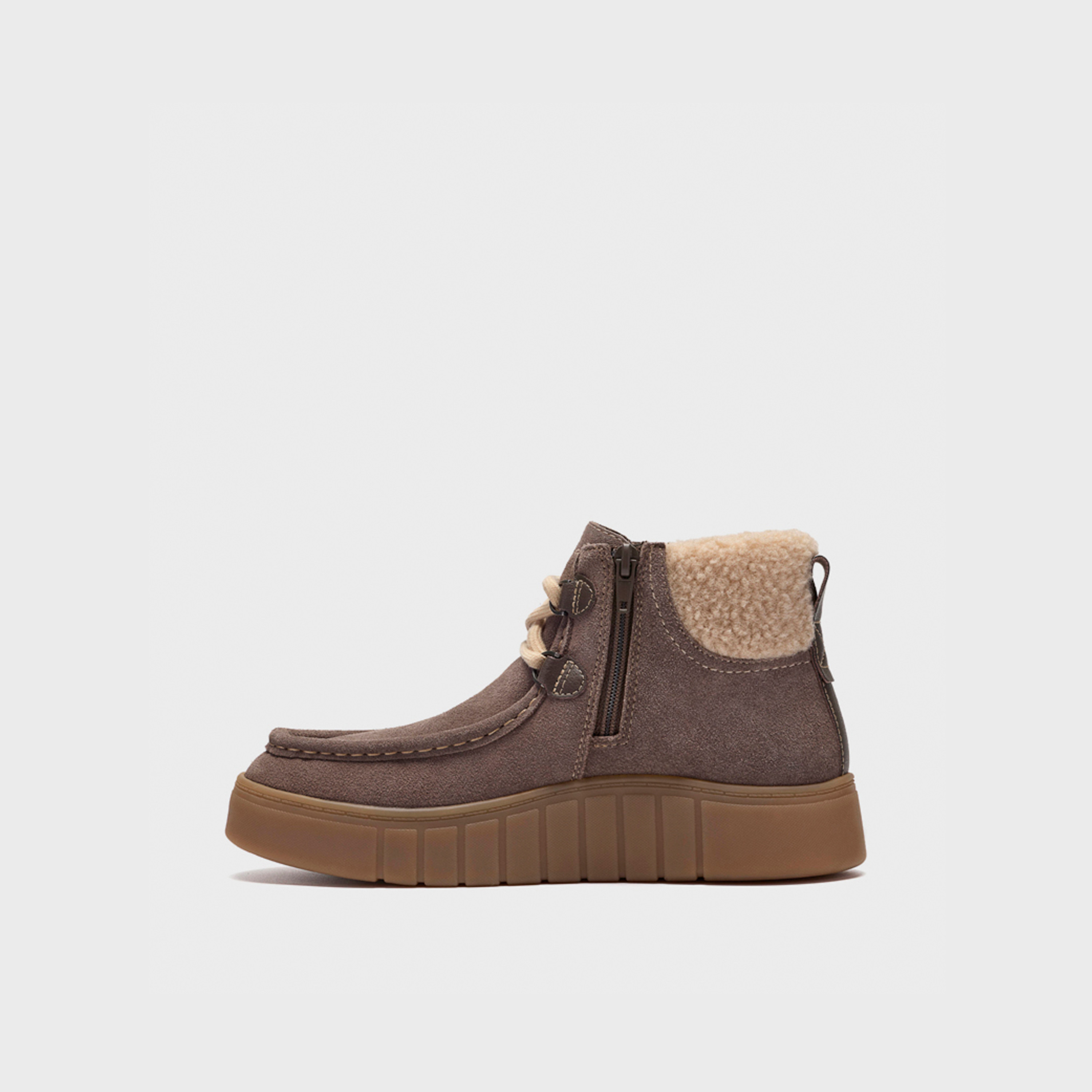 Clarks Women's Suede Lace-Up Ankle Boots | 26328339-women-shoes-boots-image-2