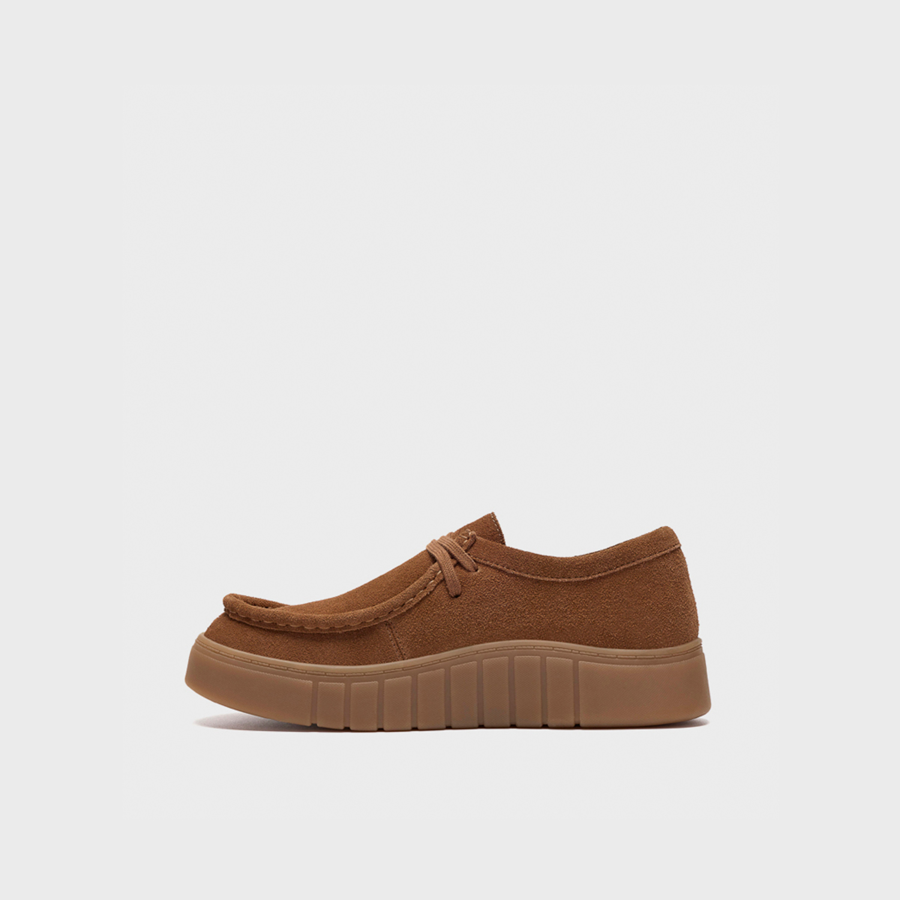 Clarks Women's Suede Lace-Up Low-Ankle Sneakers | 26328340-women-shoes-sneakers-image-2