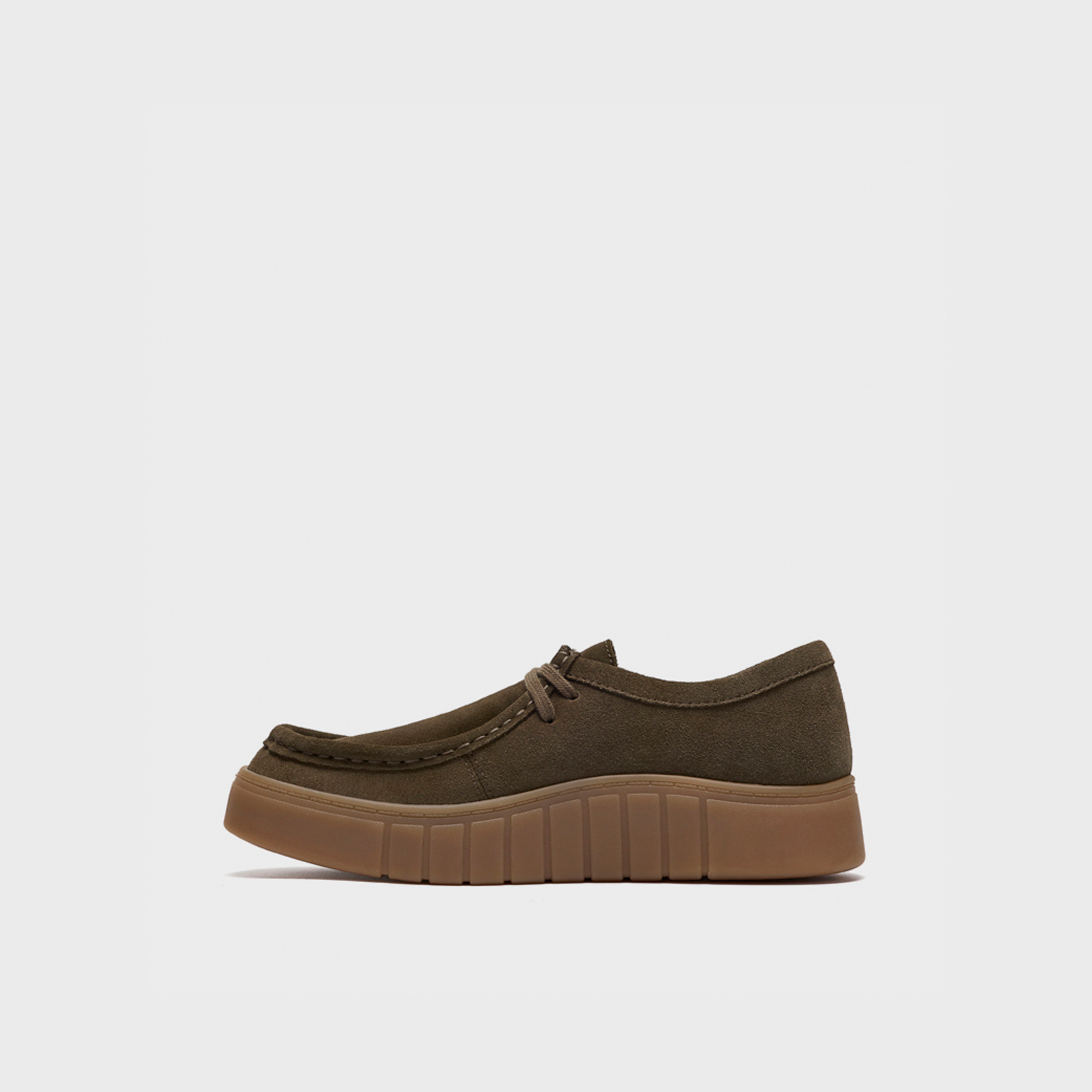 Clarks Women's Suede Lace-Up Low-Ankle Sneakers | 26328341-women-shoes-sneakers-image-2