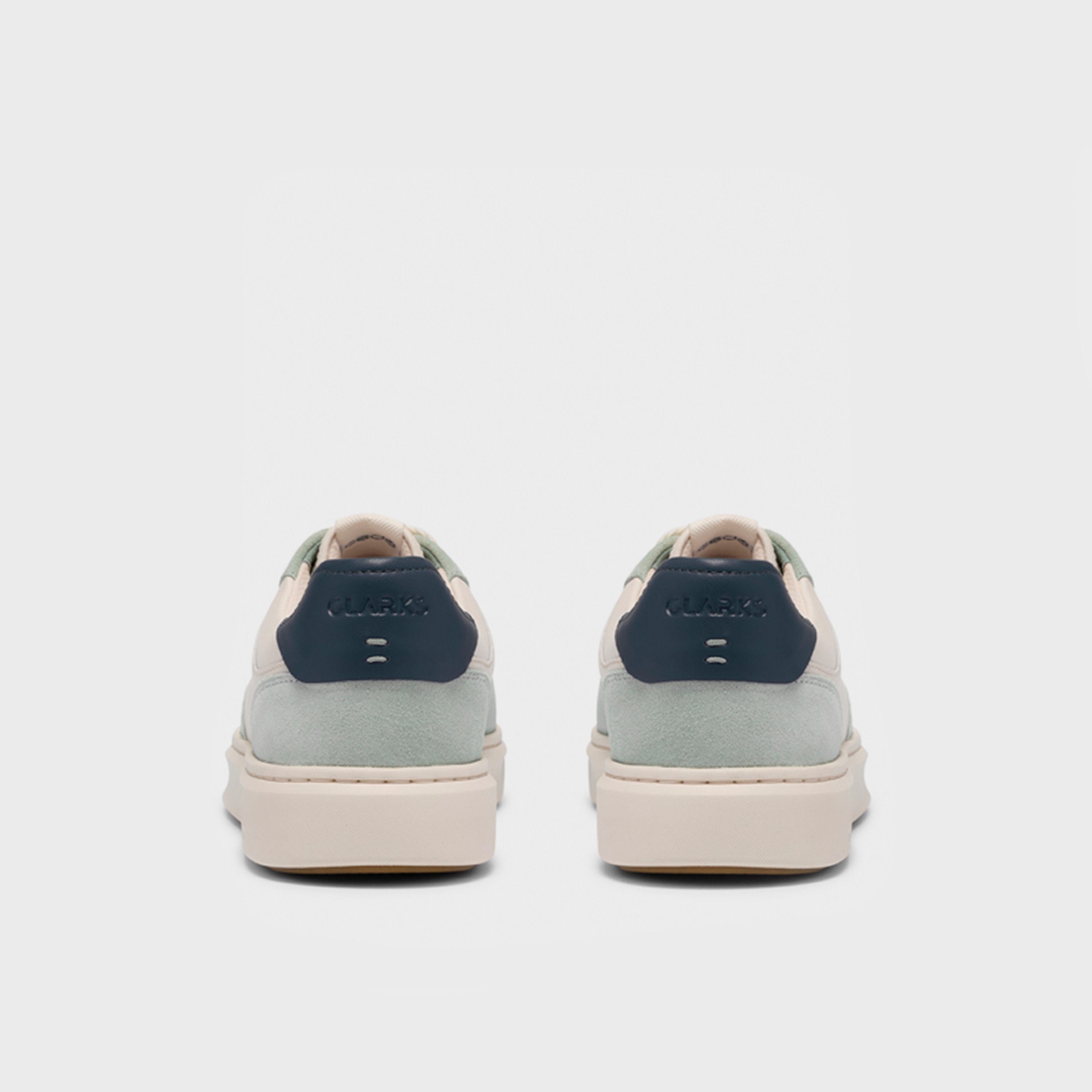 Clarks Women's Leather Lace-Up Low-Ankle Sneakers | 26329017-women-shoes-sneakers-image-3