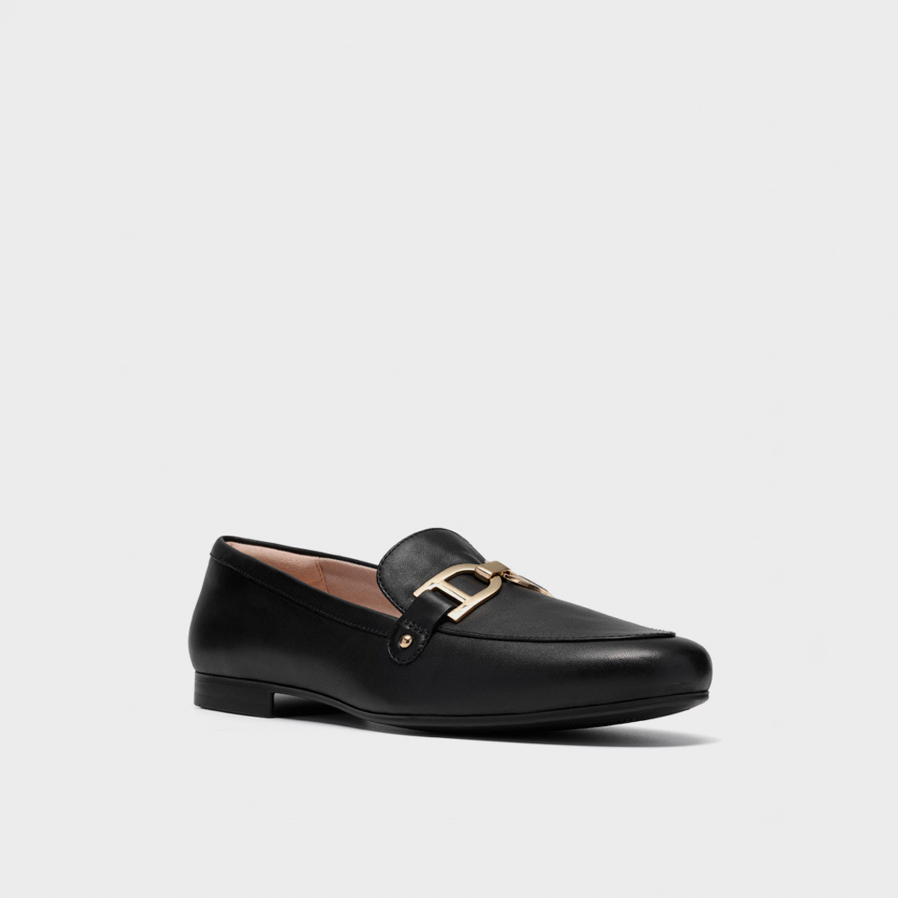 Clarks Women's Leather Slip-On Loafers with Block Heels | 26329421-women-shoes-loafersandmoccasins-image-1