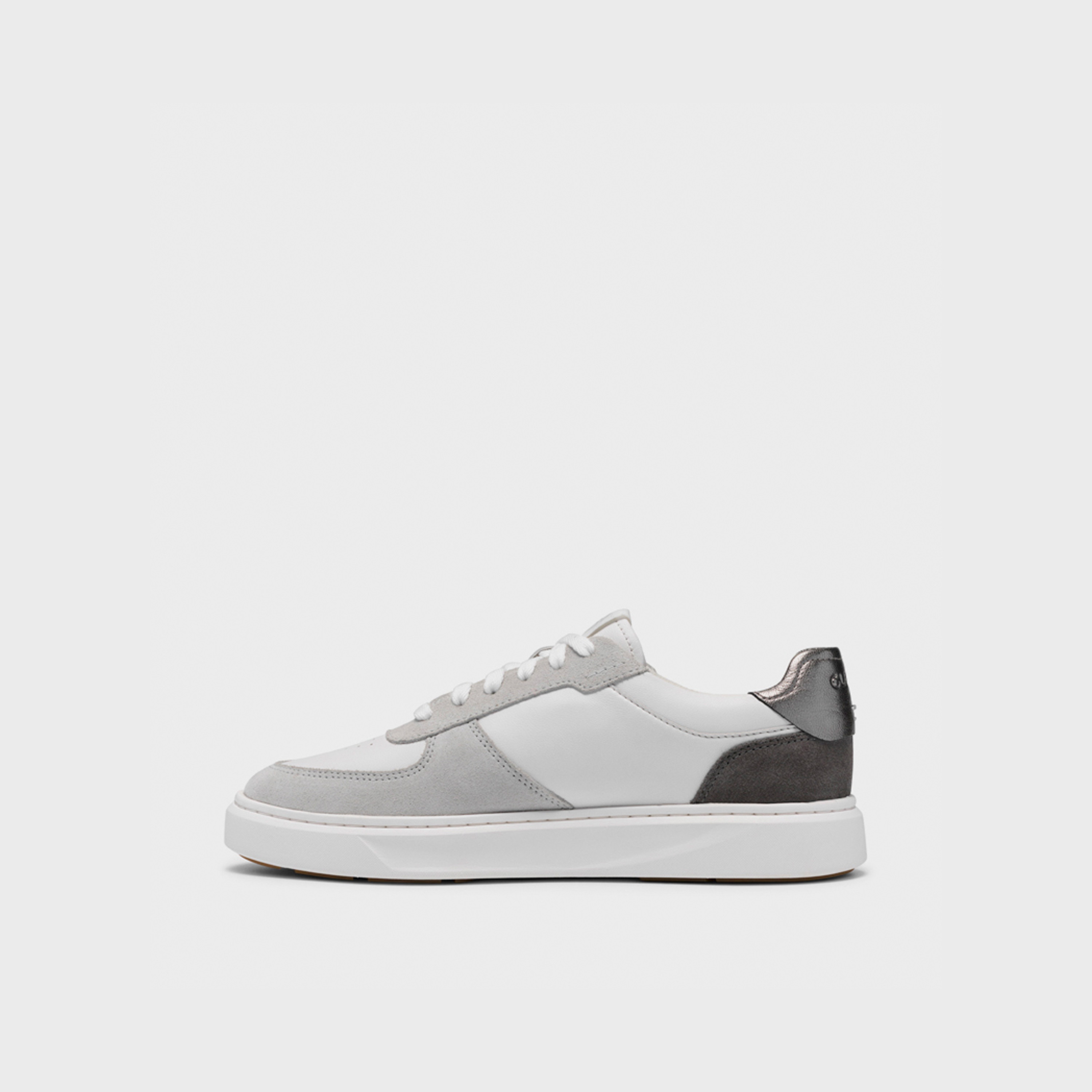 Clarks Women's Leather Lace-Up Low-Ankle Sneakers | 26329475-women-shoes-sneakers-image-2