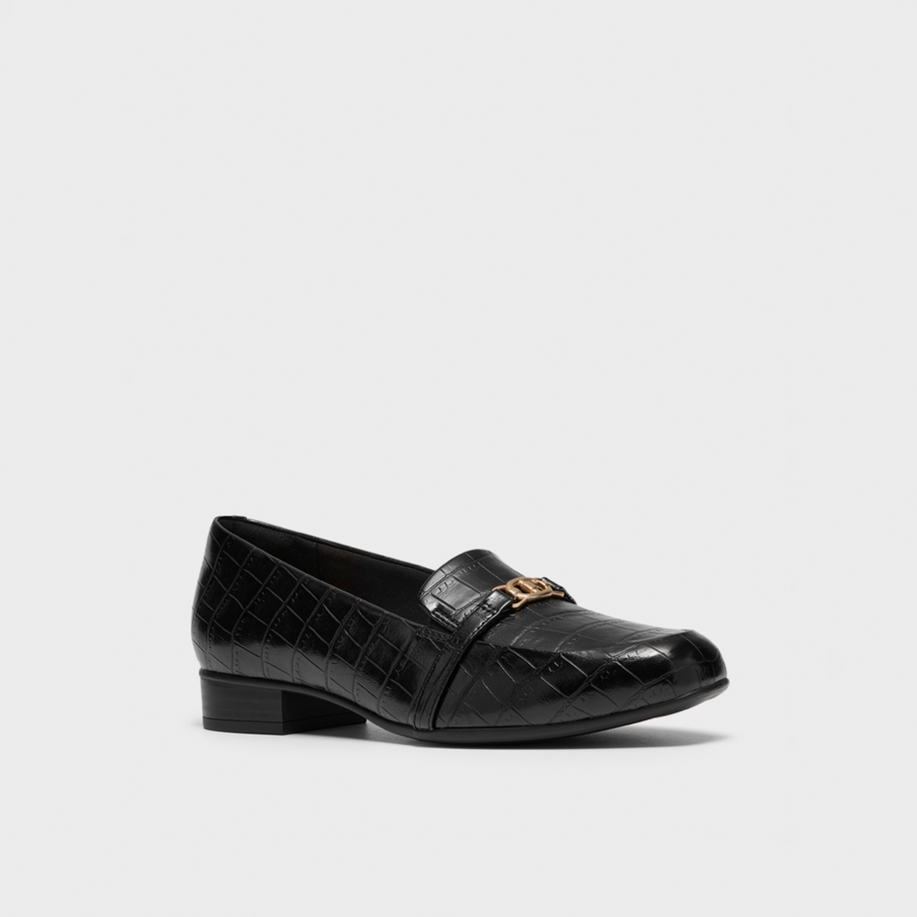 Clarks Women's Synthetic Slip-On Loafers with Block Heels | 26332464-women-shoes-loafersandmoccasins-image-1