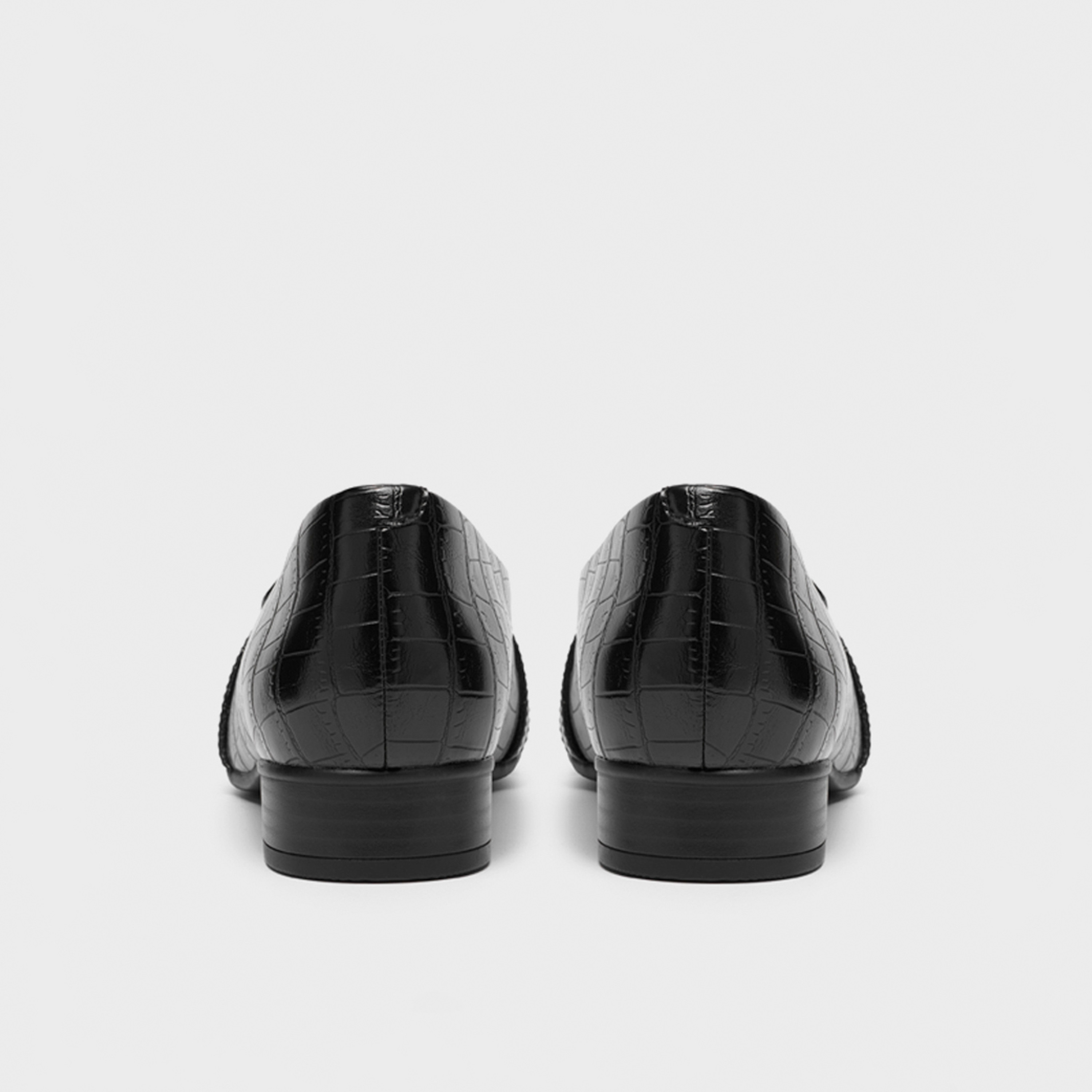 Clarks Women's Synthetic Slip-On Loafers with Block Heels | 26332464-women-shoes-loafersandmoccasins-image-3