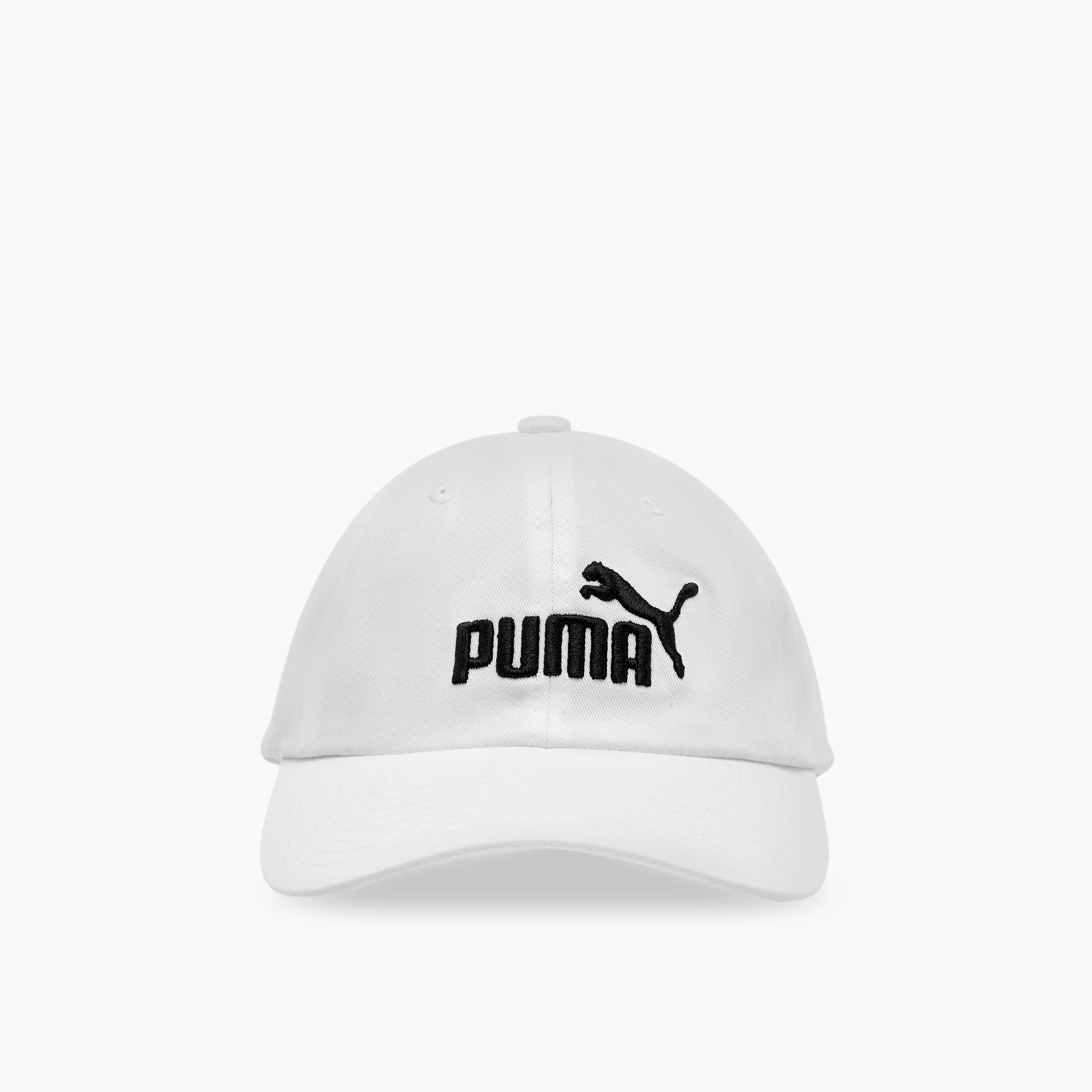 PUMA Logo Embroidered Cap with Hook and Loop Strap Closure-boys-accessories-caps-image-1