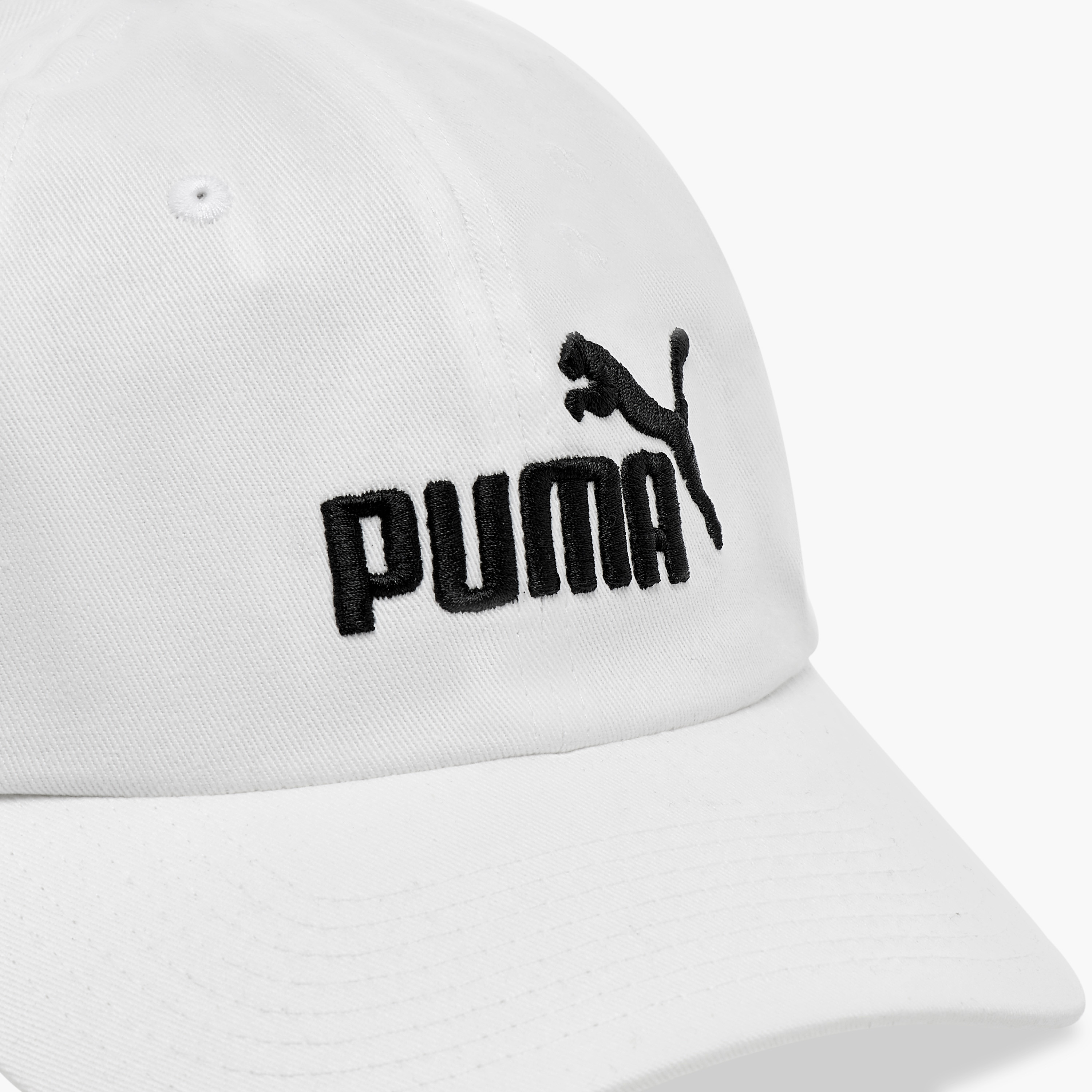 PUMA Logo Embroidered Cap with Hook and Loop Strap Closure-boys-accessories-caps-image-6