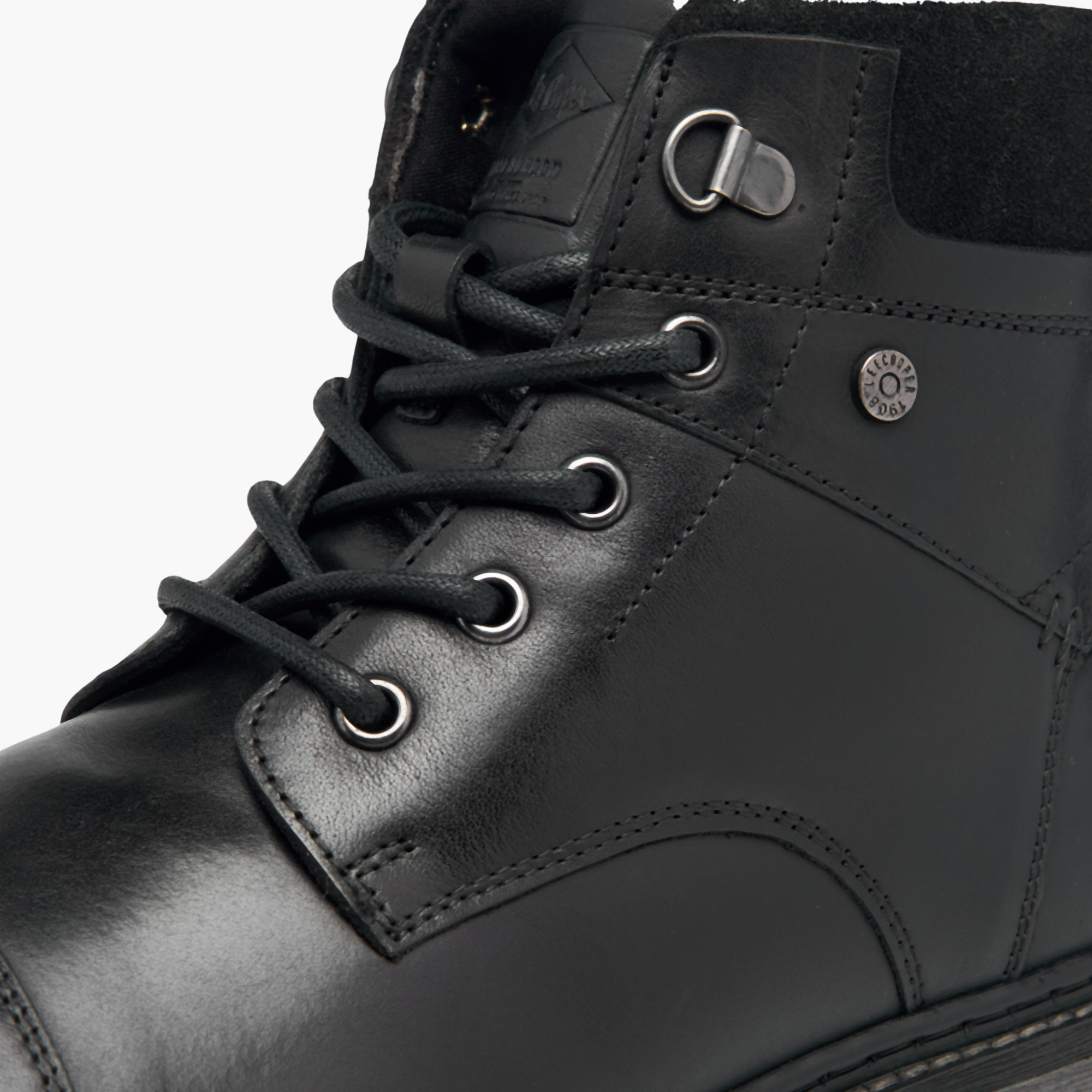 Lee Cooper Men's Leather Textured Chukka Boots with Zip Closure-men-shoes-boots-image-6