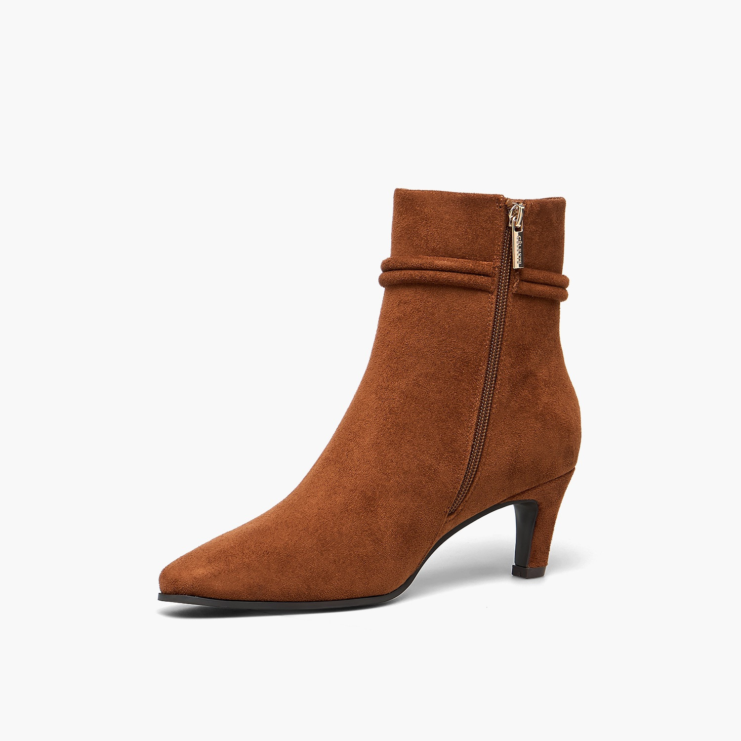 بوت بطول الكاحل جلد سويدي للنساء من سيليست-women-shoes-boots-image-4