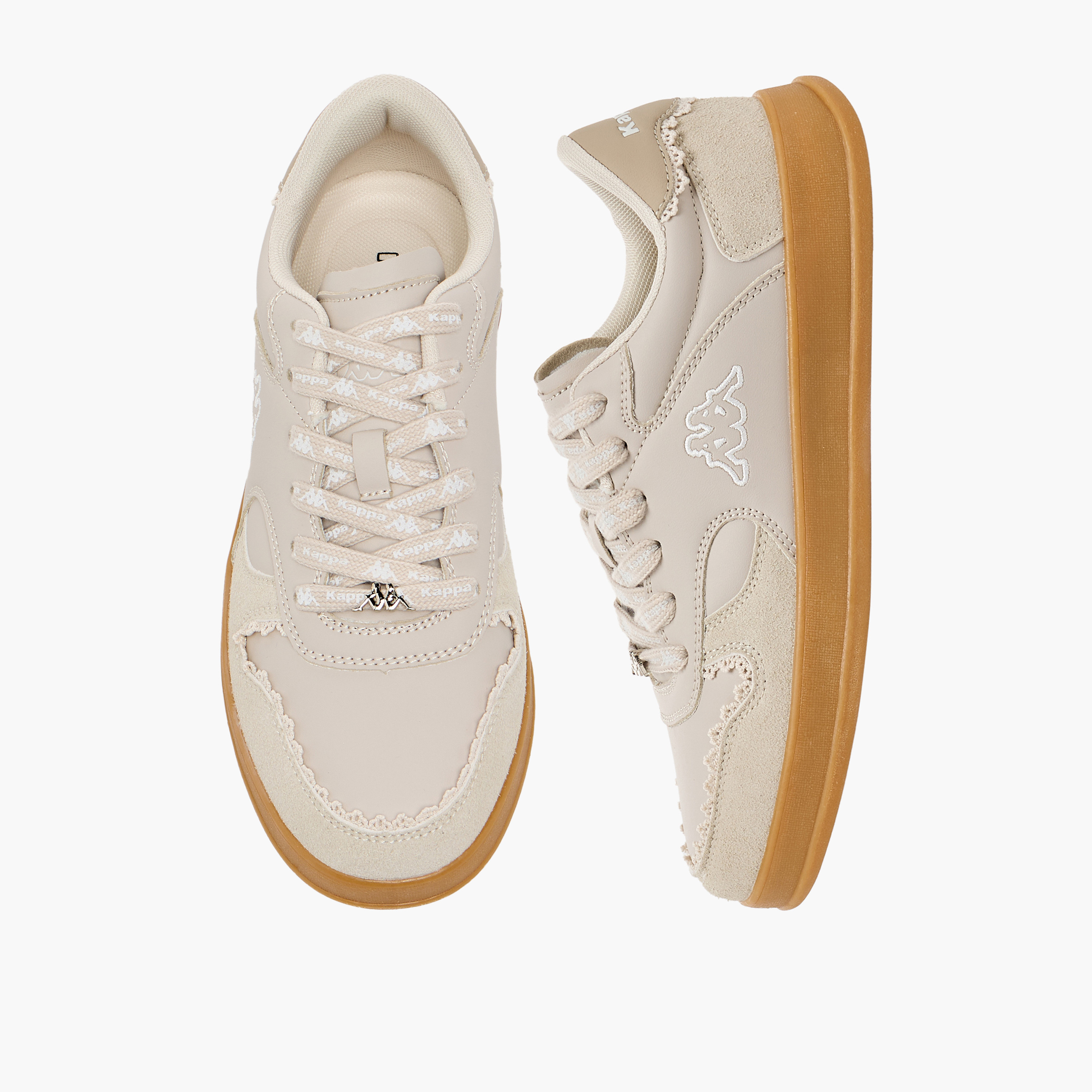 Kappa Women Panelled Lace-Up Ankle Sneakers-women-shoes-sneakers-image-1