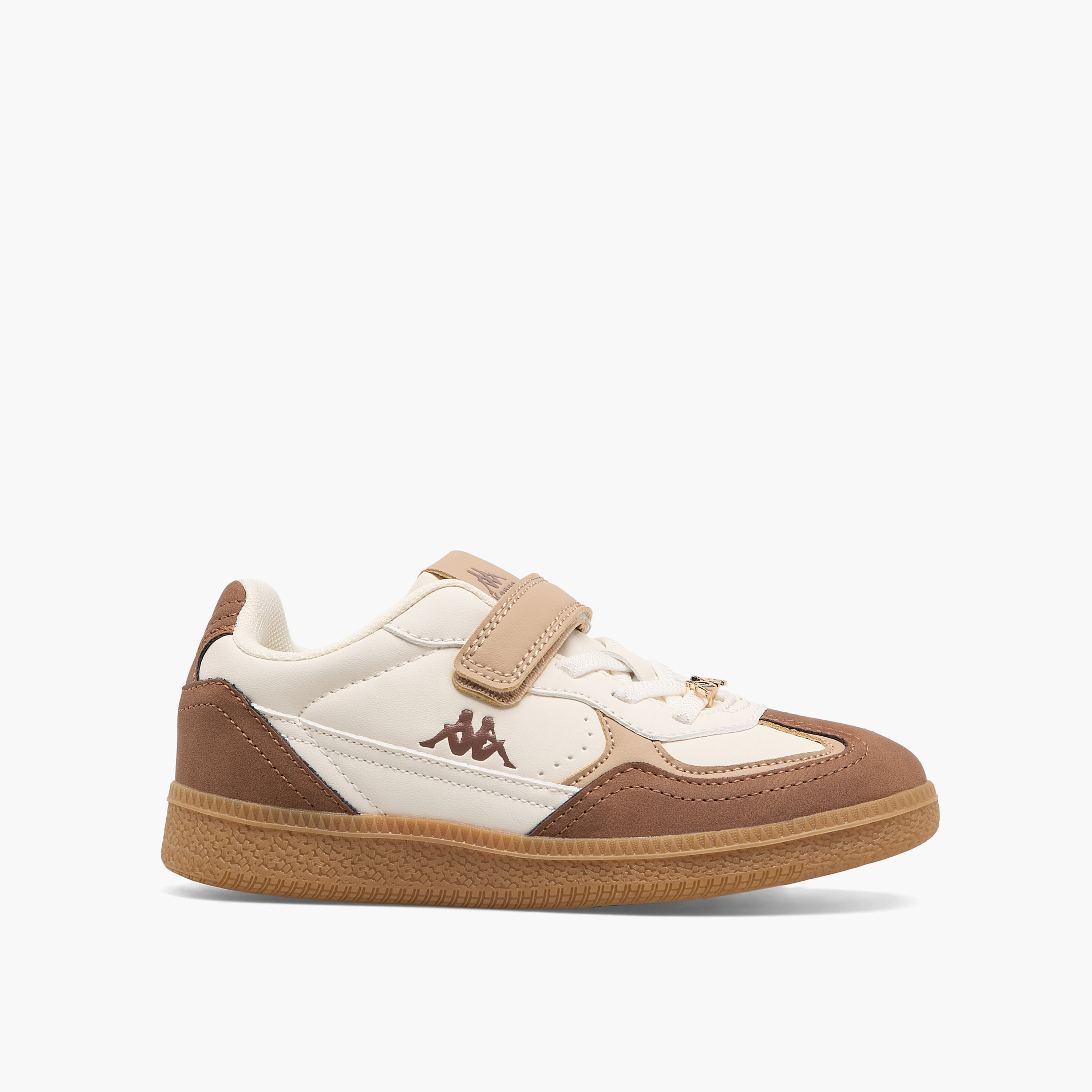Kappa Boys Panelled Hook & Loop Sports Shoes-sports-boys-shoes-image-3