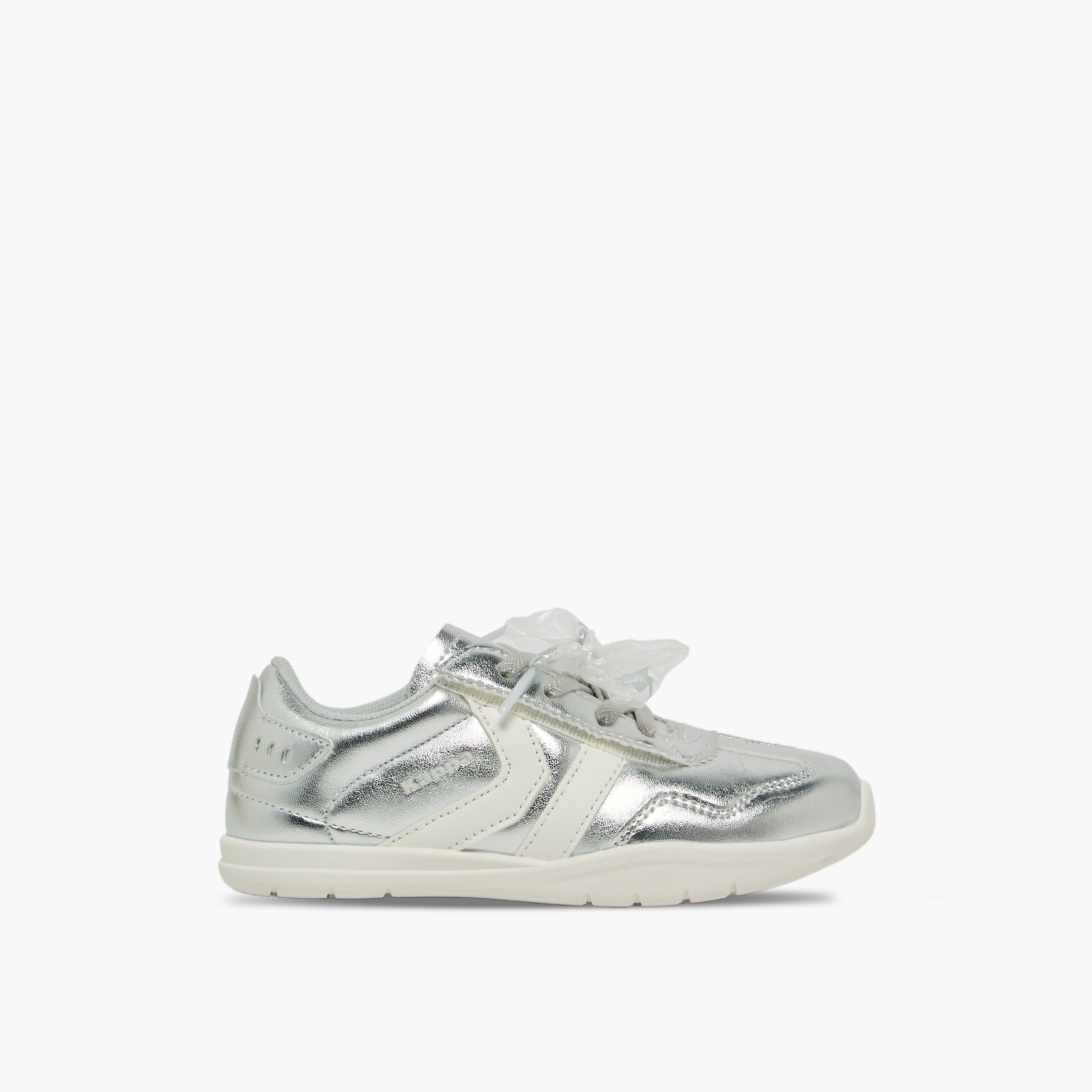 Kappa Girls Bow Lace-Up Ankle Sneakers-girls-shoes-sneakers-image-3