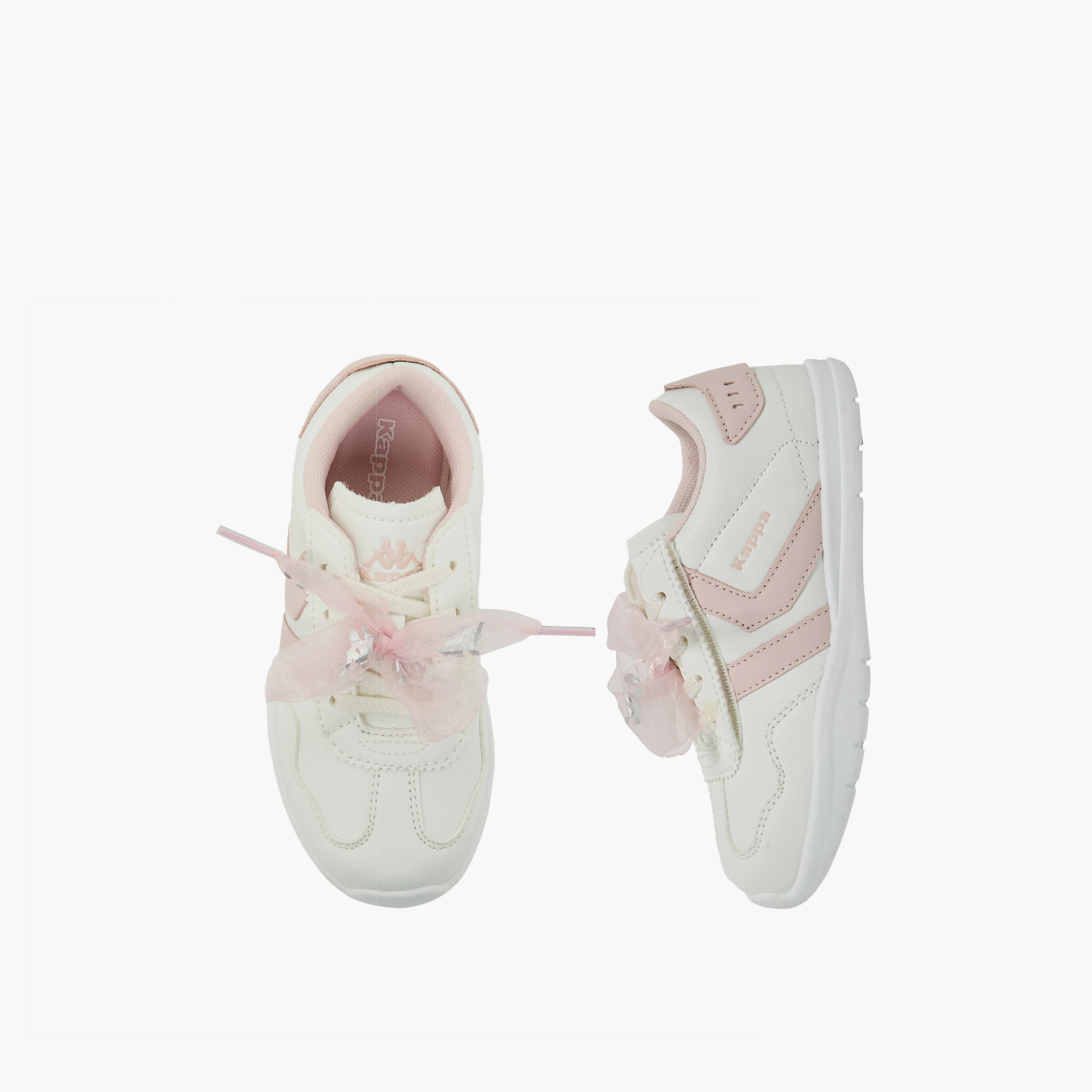 Kappa Girls Bow Lace-Up Ankle Sneakers-girls-shoes-sneakers-image-1