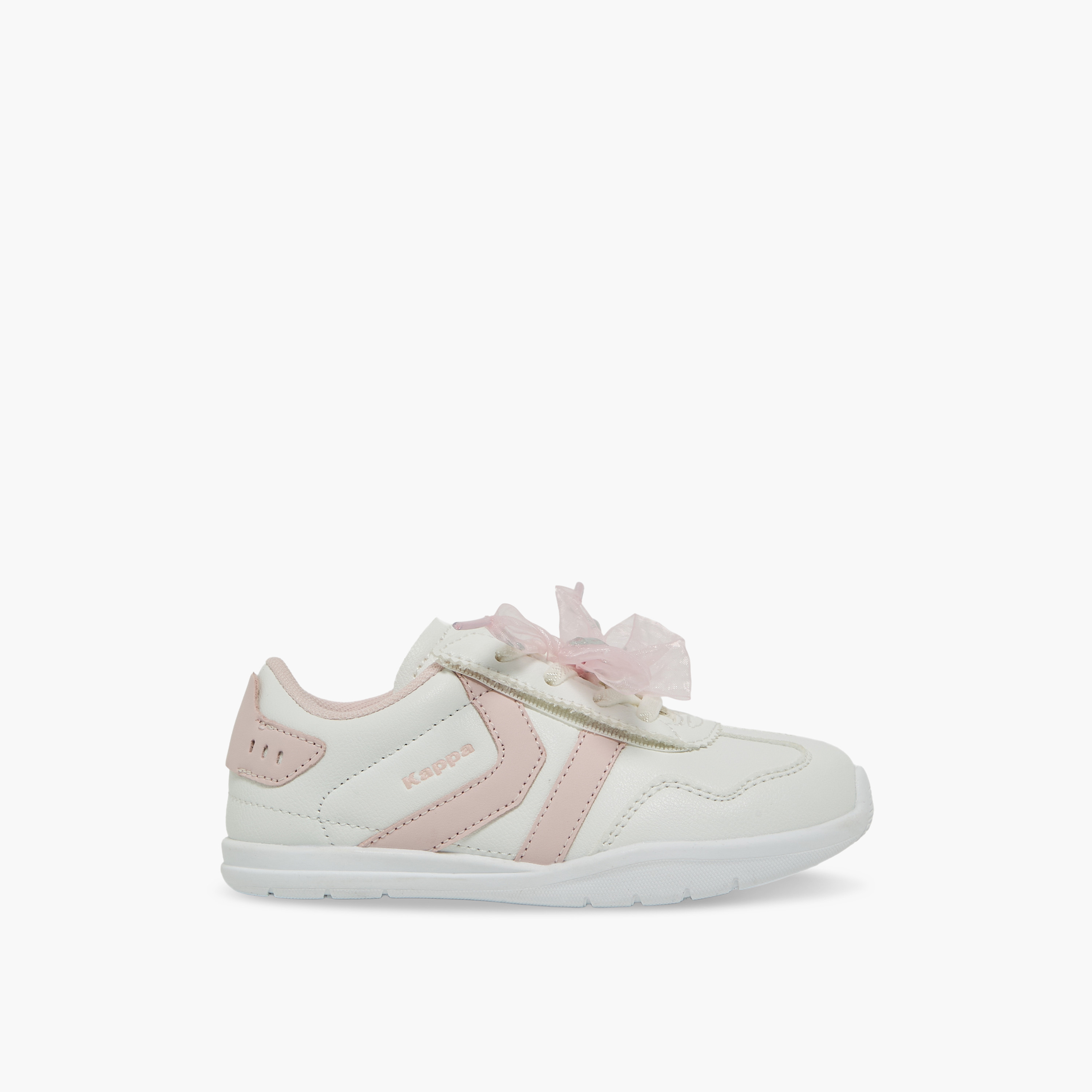 Kappa Girls Bow Lace-Up Ankle Sneakers-girls-shoes-sneakers-image-3
