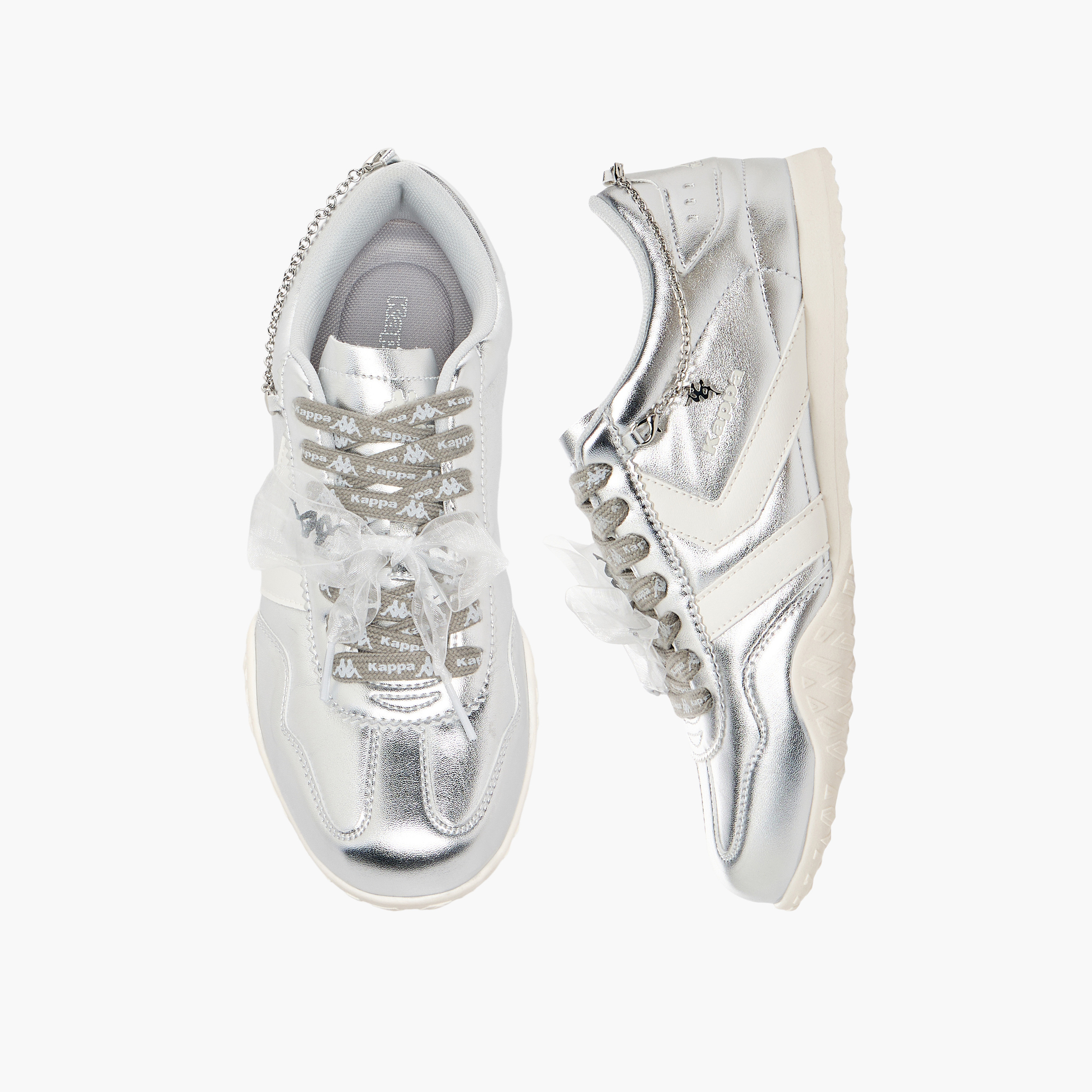 Kappa Women Detachable Chain Ankle Sneakers-women-shoes-sneakers-image-1
