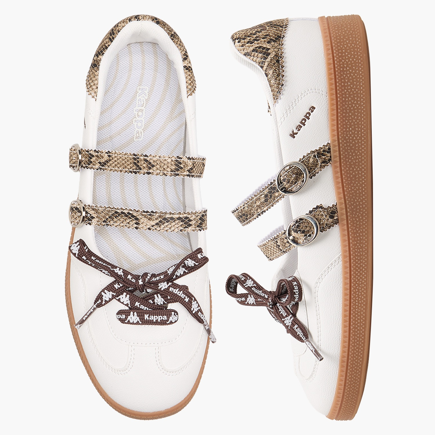 Kappa Women HERITAGE Panelled Mary Jane Shoes-women-shoes-ballerinas-image-1