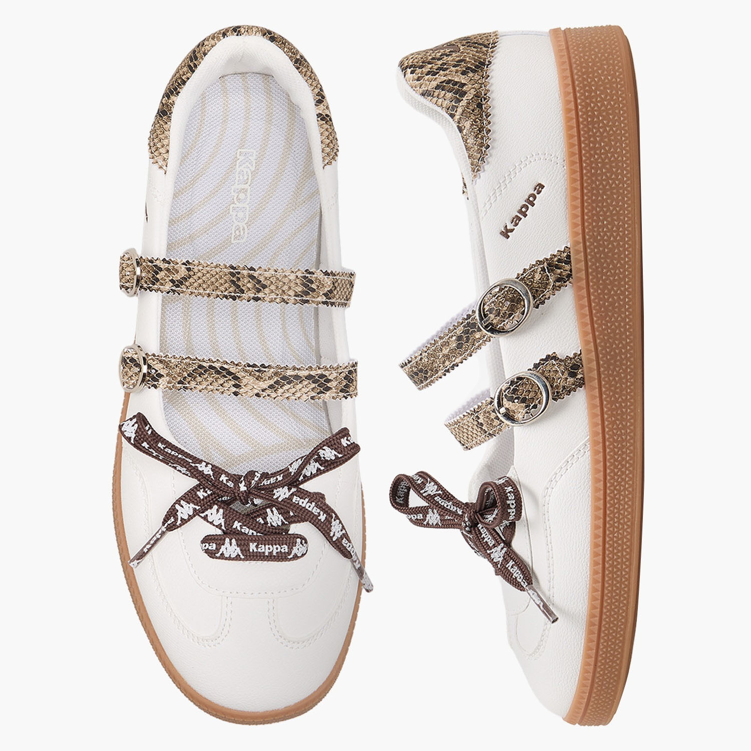 Kappa Women HERITAGE Panelled Mary Jane Shoes-women-shoes-ballerinas-image-1