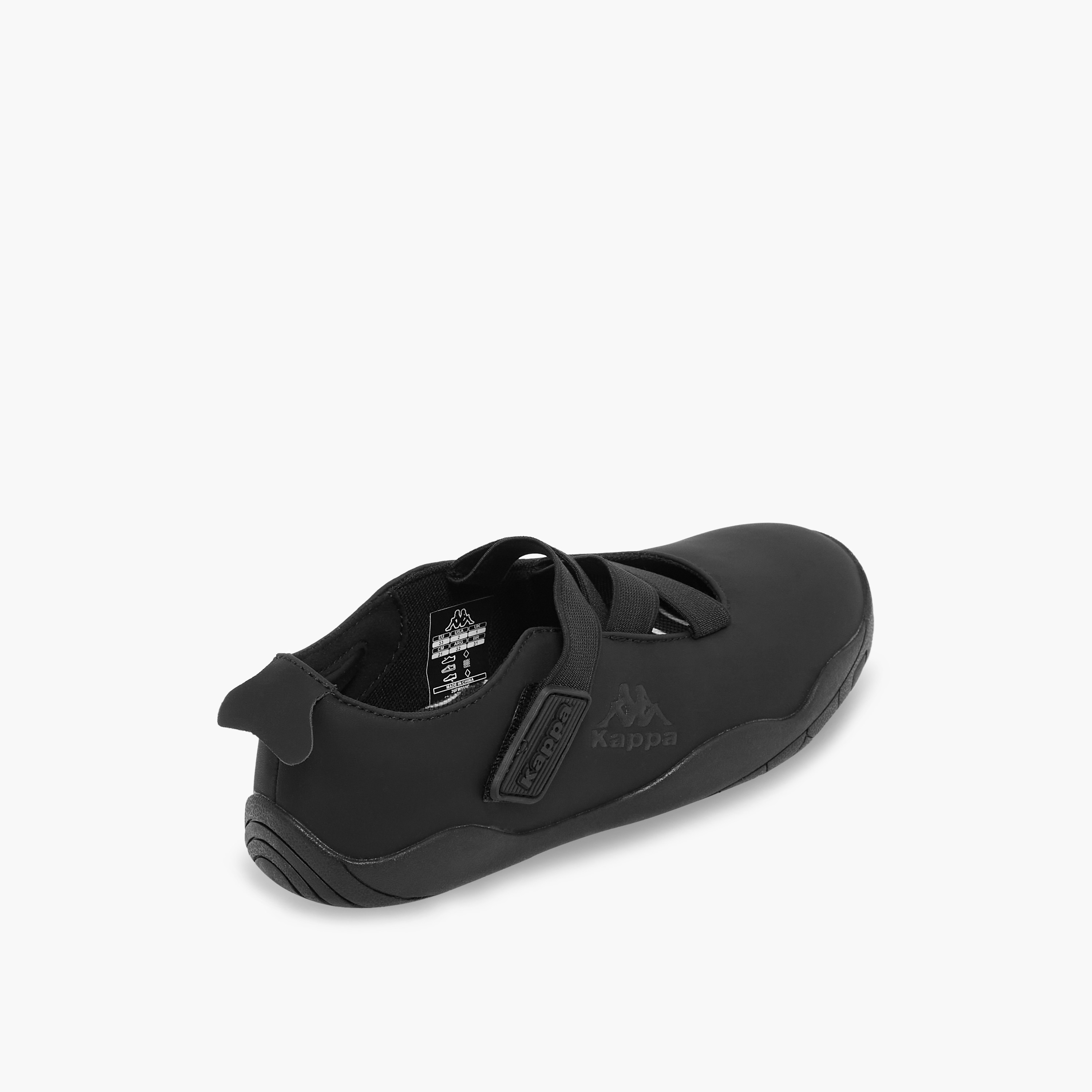 Kappa Girls Elasticated Strap Sneakerina Shoes-girls-shoes-sneakers-image-6