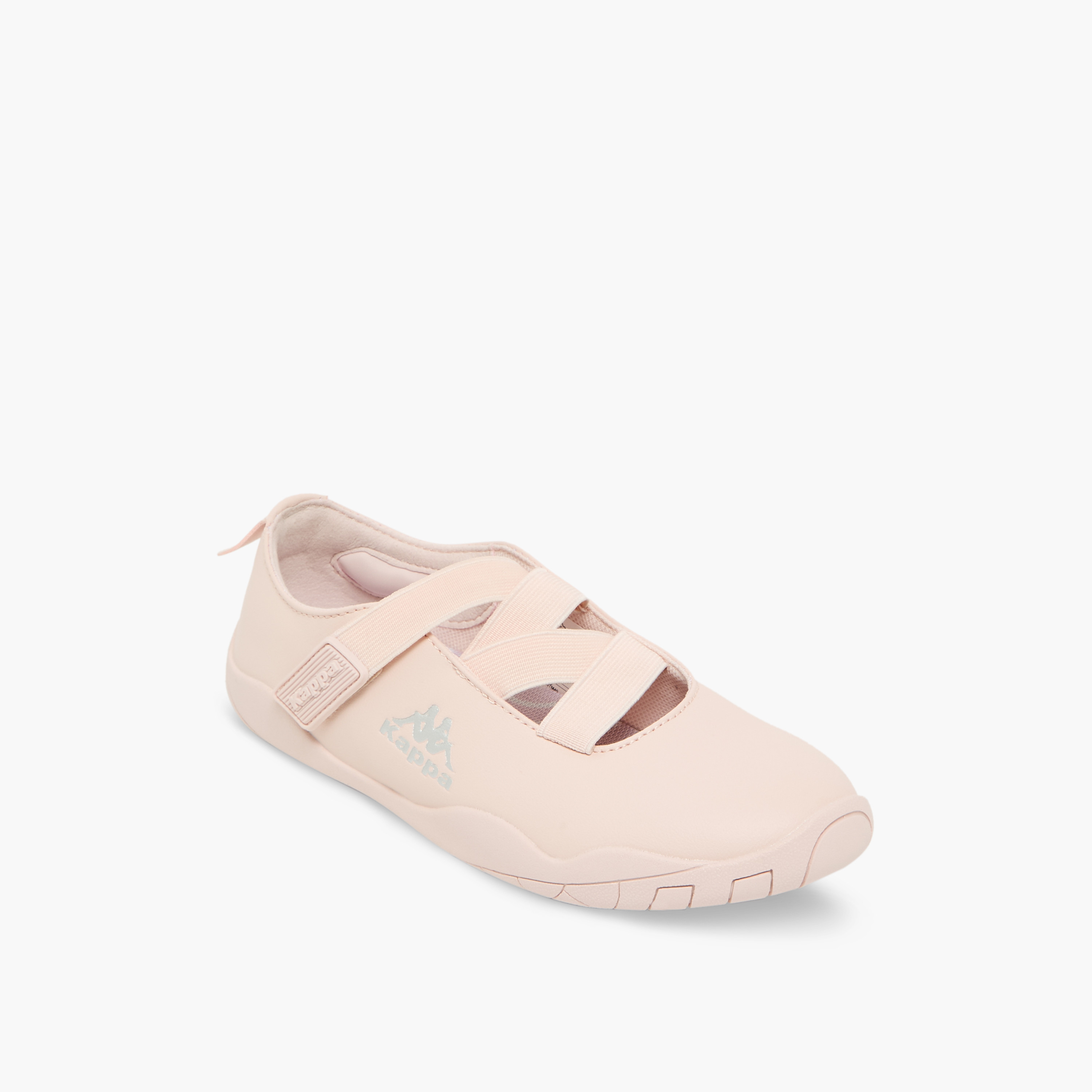 Kappa Girls Elasticated Strap Sneakerina Shoes-girls-shoes-sneakers-image-2