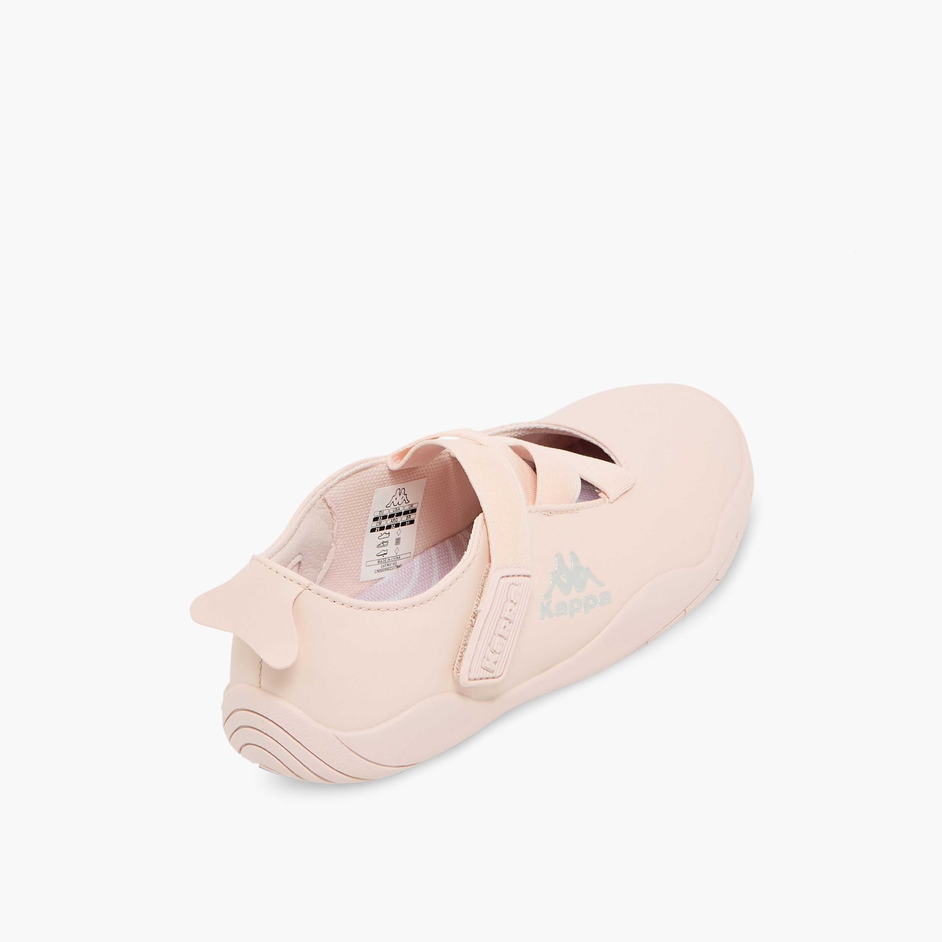 Kappa Girls Elasticated Strap Sneakerina Shoes-girls-shoes-sneakers-image-6