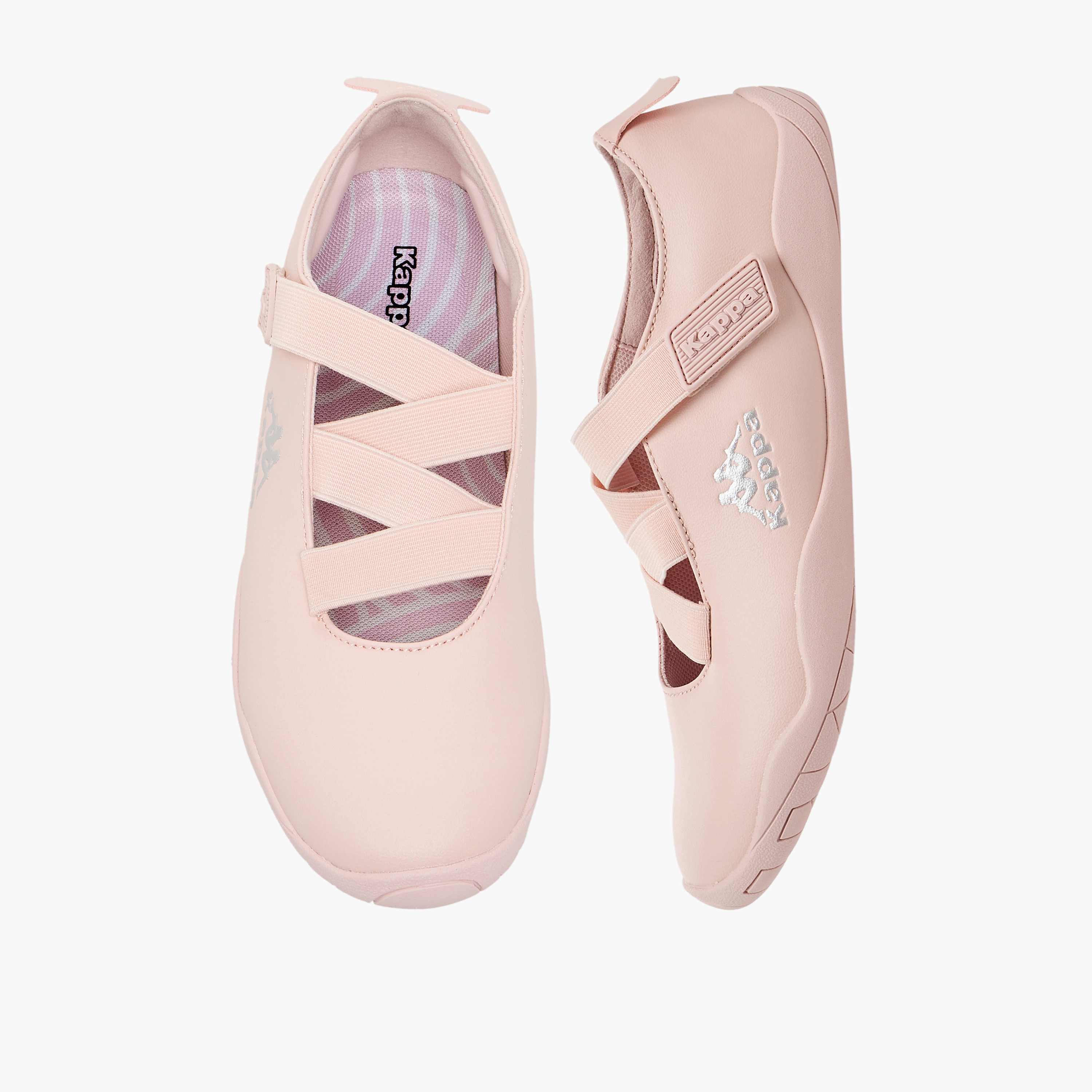 Kappa Women Elasticated Strap Sneakerina Shoes-women-shoes-ballerinas-image-1