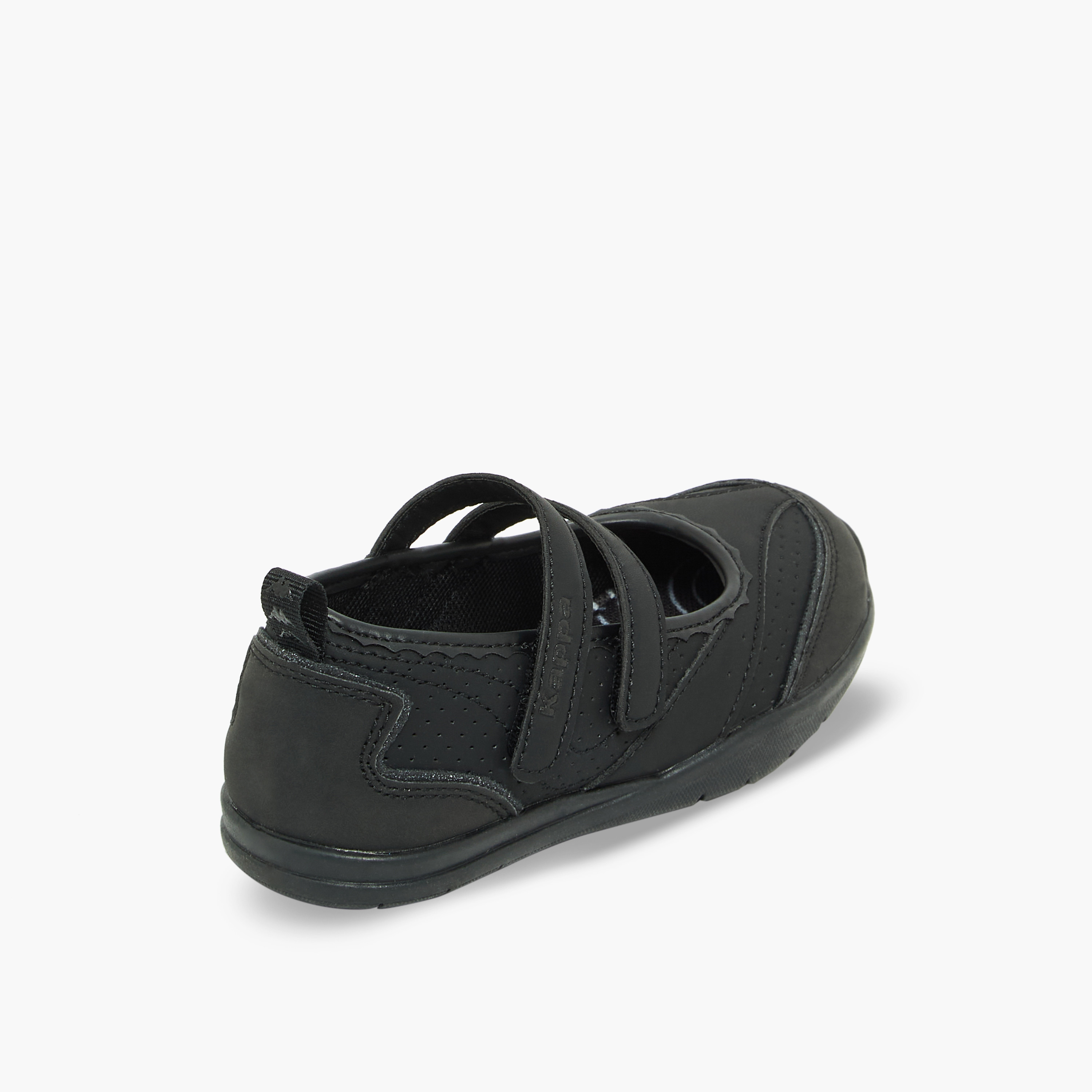 Kappa Girls Panelled Hook & Loop Sneakerina Shoes-girls-shoes-maryjanes-image-6