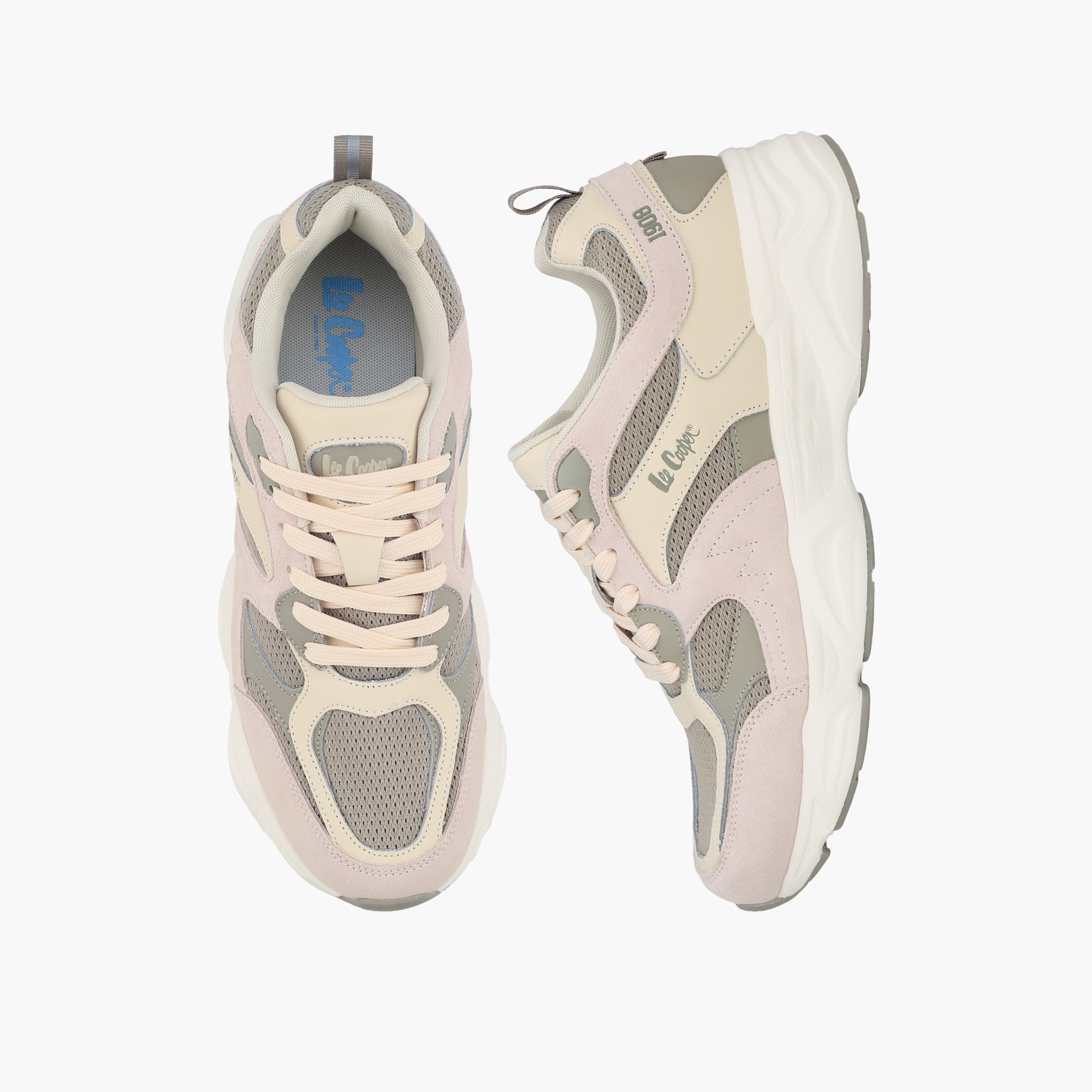 حذاء سنيكرز بارز الملمس برباط للرجال من لي كوبر-men-shoes-sneakers-image-1