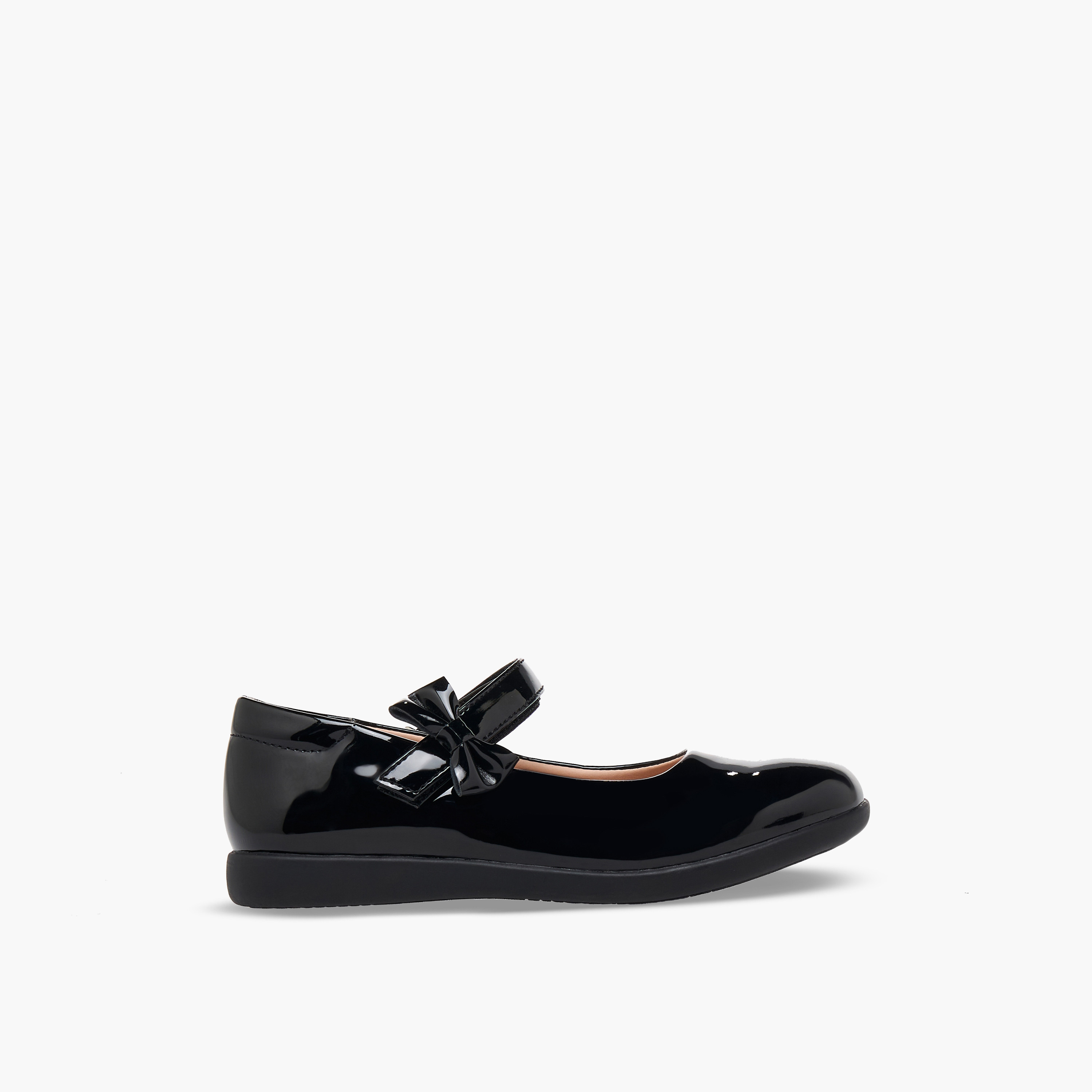 حذاء مدرسية للبنات بشريط إغلاق لاصق من فلورا بيلا-girls-shoes-maryjanes-image-3