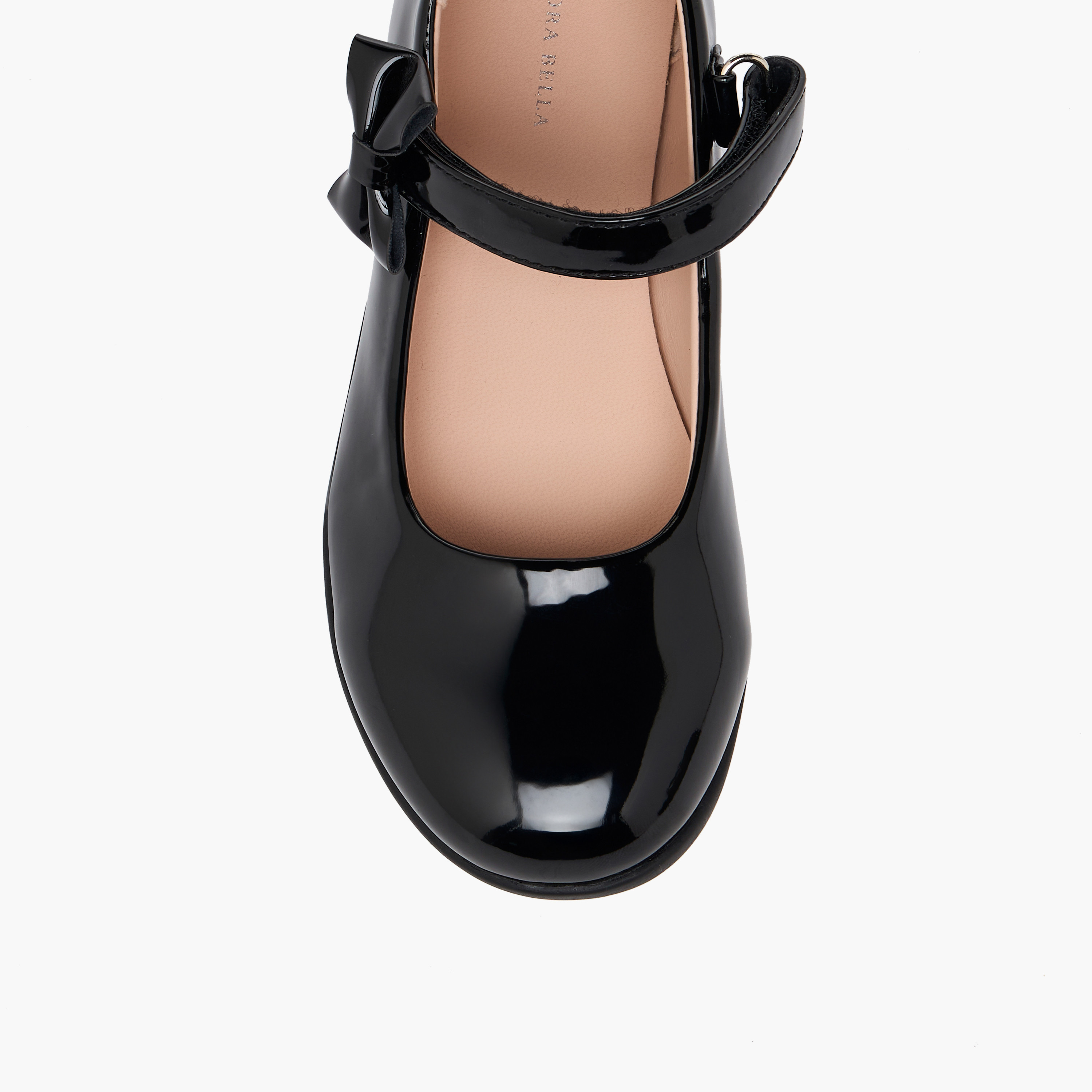 حذاء مدرسية للبنات بشريط إغلاق لاصق من فلورا بيلا-girls-shoes-maryjanes-image-7