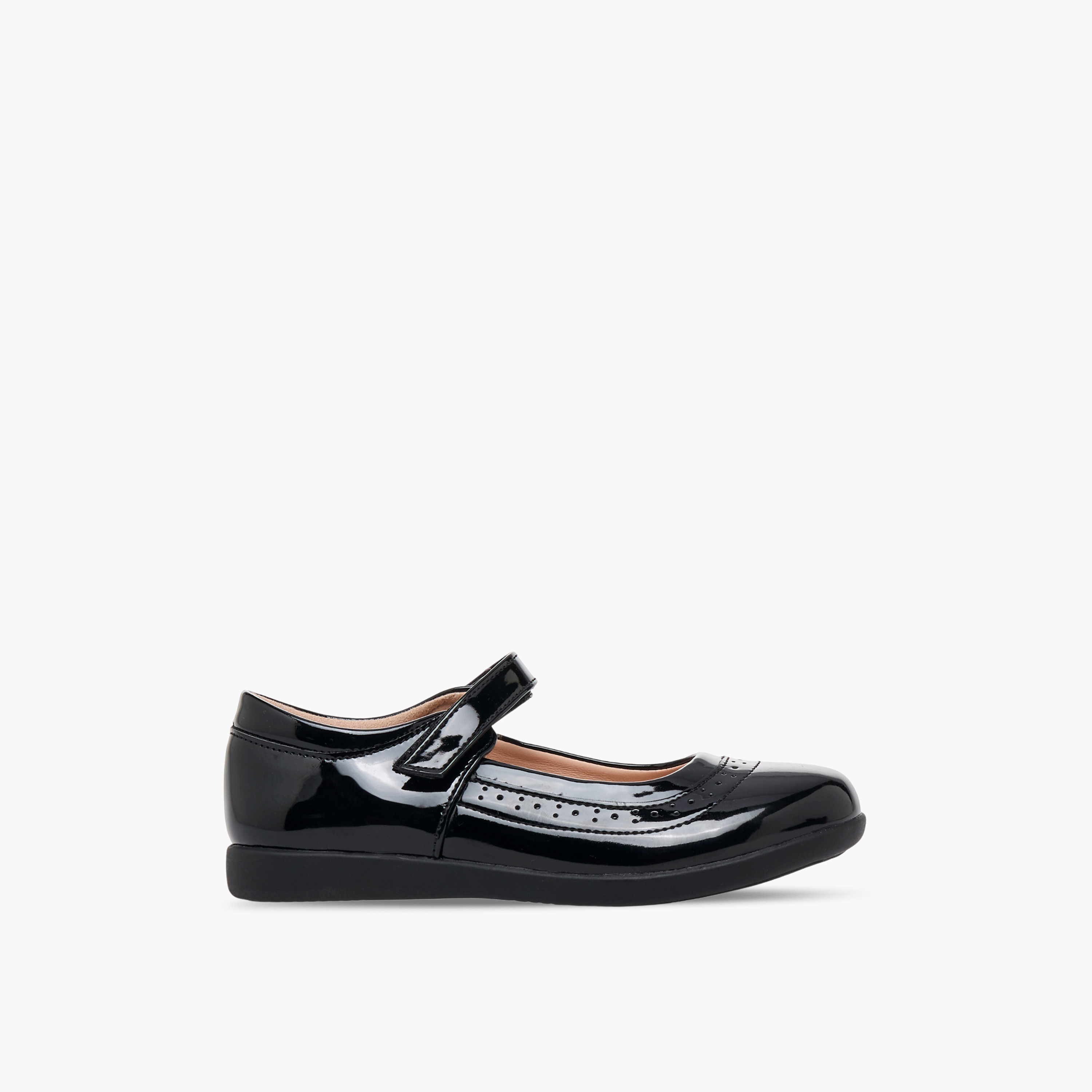 حذاء مدرسي بشريط لاصق للبنات من فلورا بيلا-girls-shoes-maryjanes-image-3