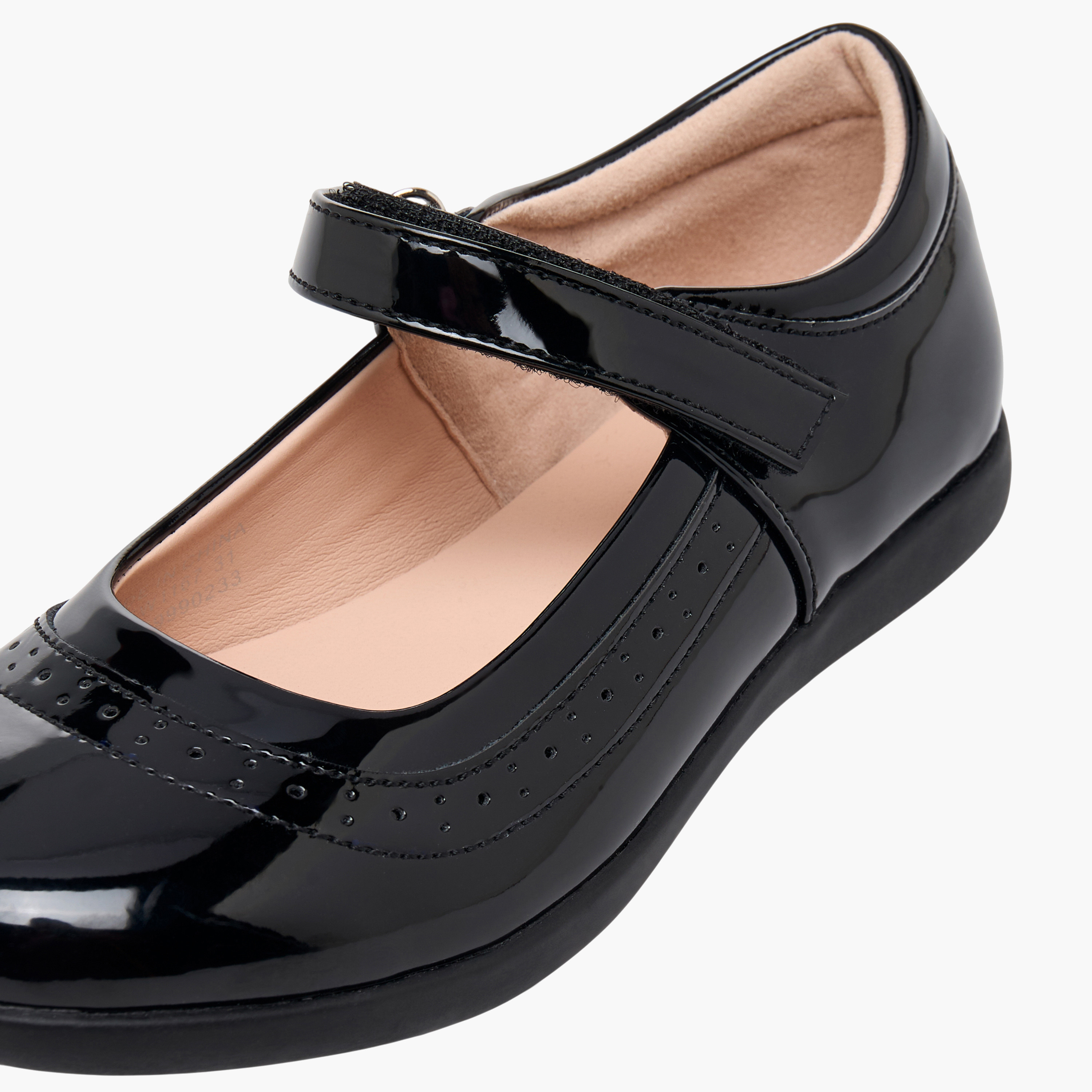 حذاء مدرسي بشريط لاصق للبنات من فلورا بيلا-girls-shoes-maryjanes-image-8