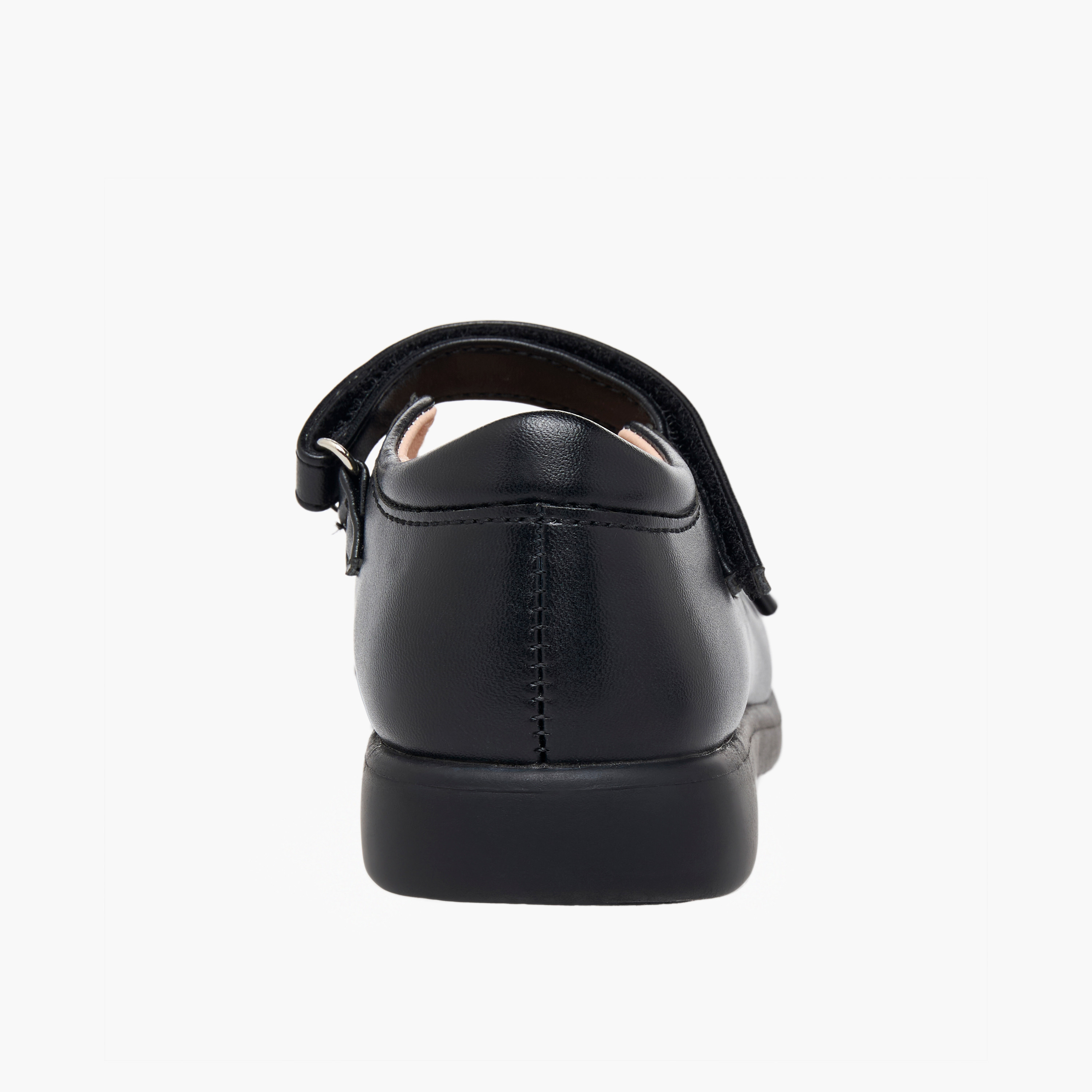 Flora Bella Girls Bow Detail Hook & Loop Mary Jane School Shoes-girls-shoes-maryjanes-image-9