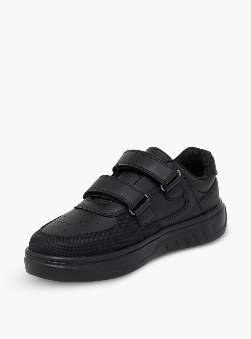 حذاء مدرسي بشريط إغلاق لاصق للأطفال من إل بي إل من شوإكسبريس-boys-shoes-schoolshoes-image-3