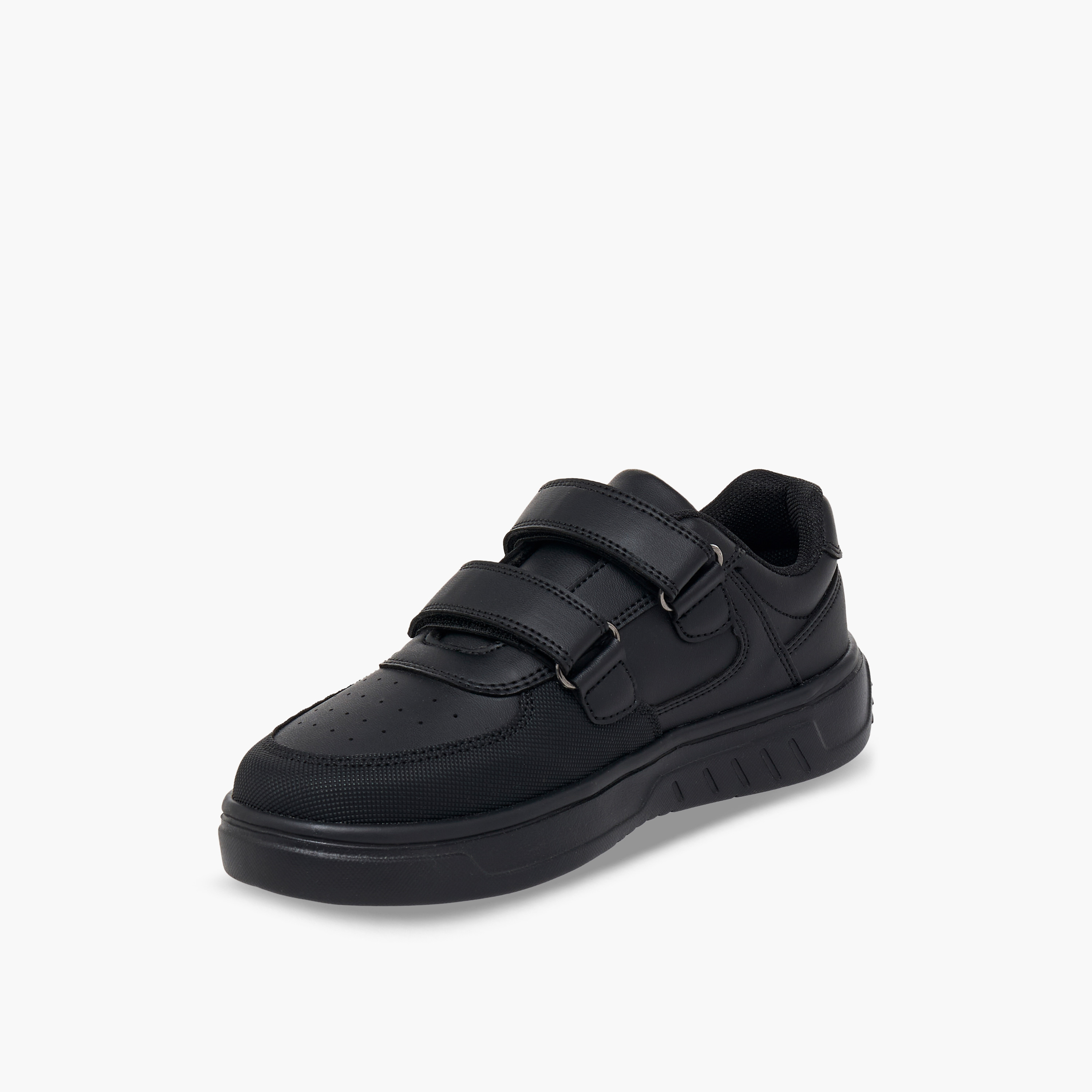 حذاء مدرسي بشريط إغلاق للأولاد من أل بي أل من شو إكسبريس-boys-shoes-schoolshoes-image-4
